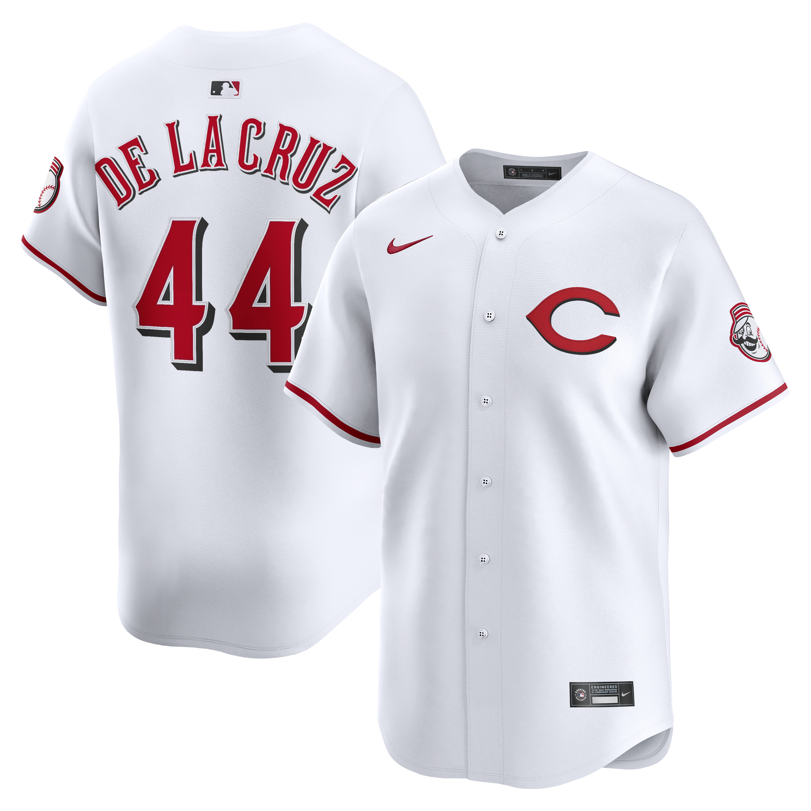 Elly De La Cruz Cincinnati Reds Alternate 2 Limited Player Jersey - White