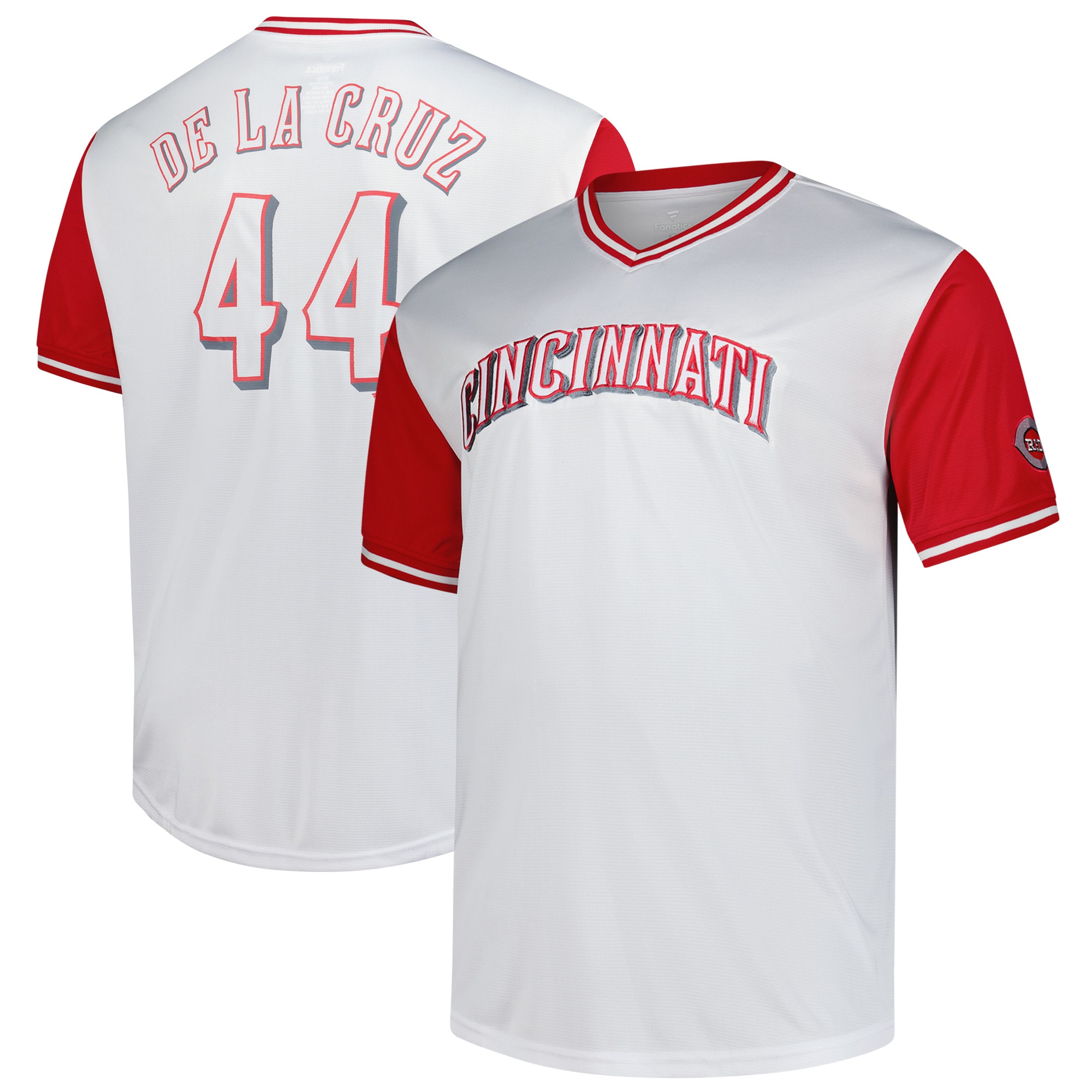 Elly De La Cruz Cincinnati Reds Profile Big & Tall Name & Number Jersey - White