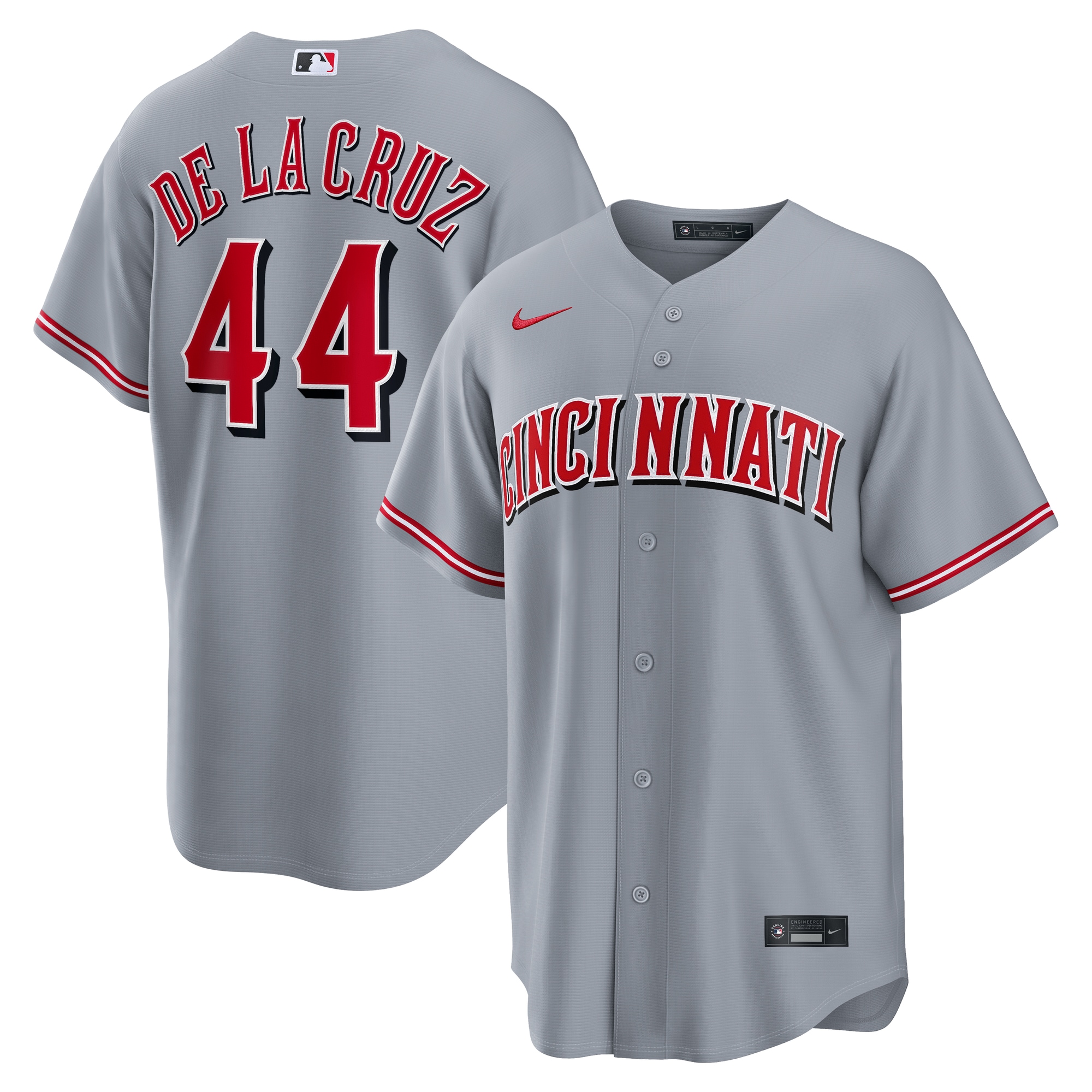 Elly De La Cruz Cincinnati Reds Road Jersey