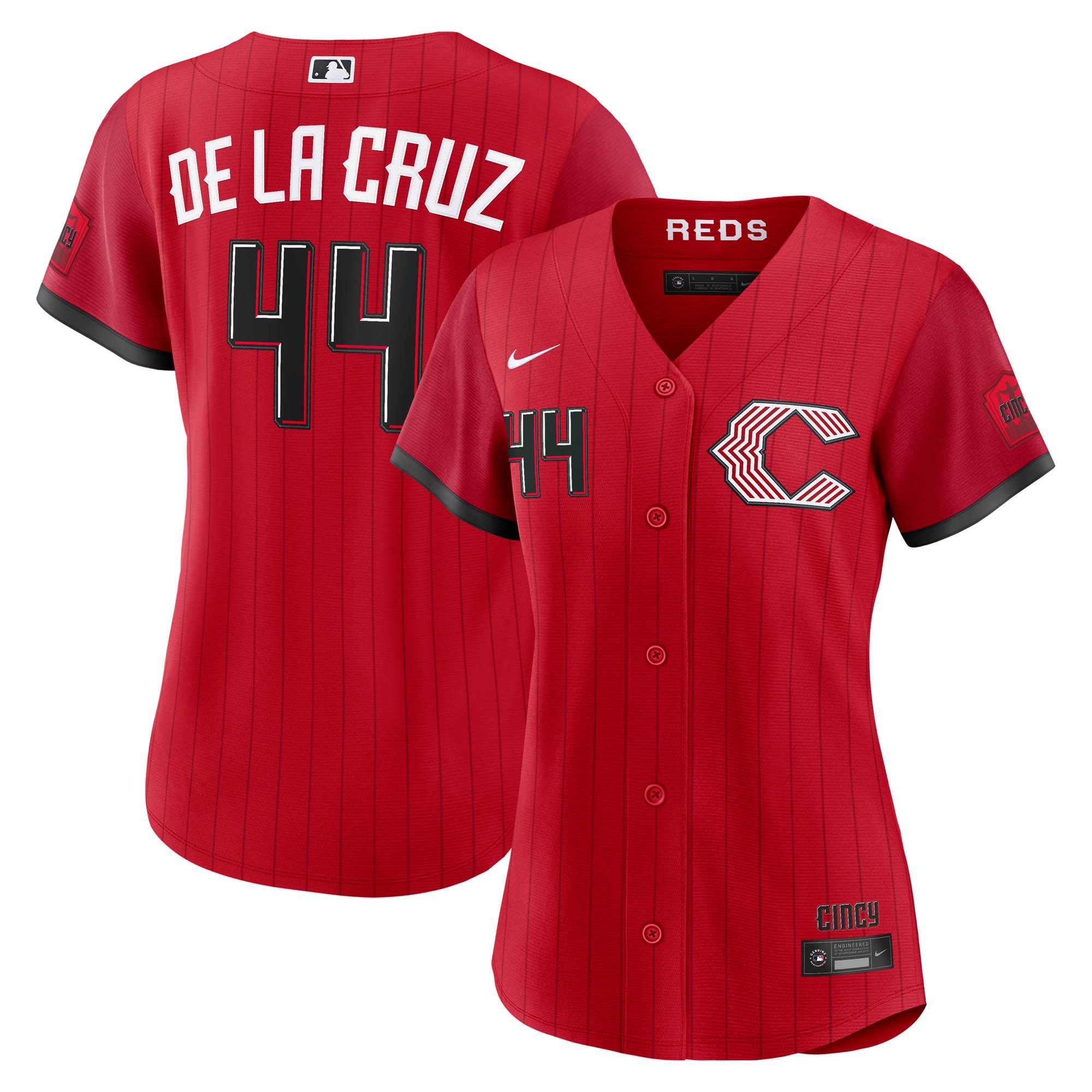 Elly De La Cruz Cincinnati Reds Women's 2026 City Connect Stadium Jersey - Red