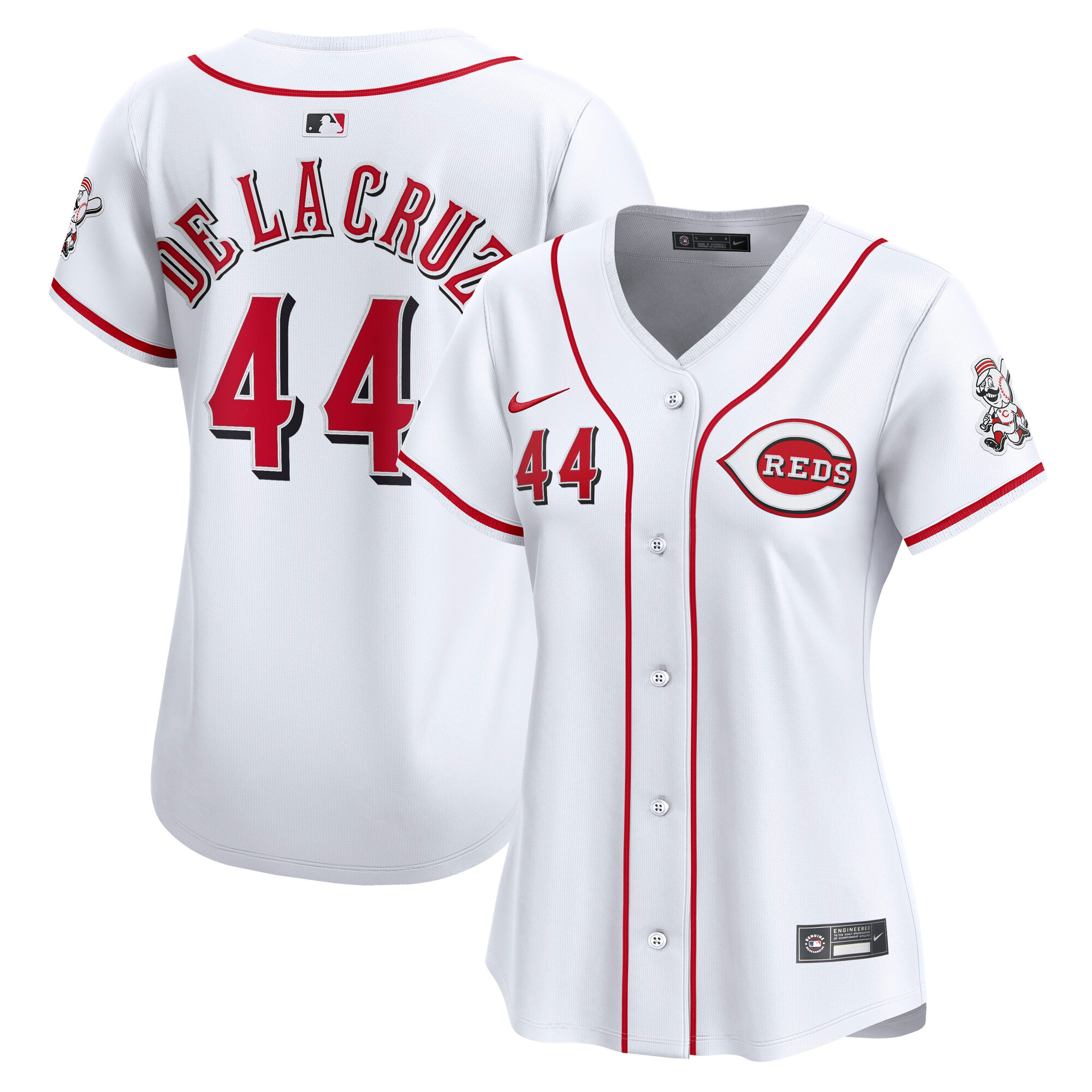 Elly De La Cruz Cincinnati Reds Women's Home Limited Player Jersey - White