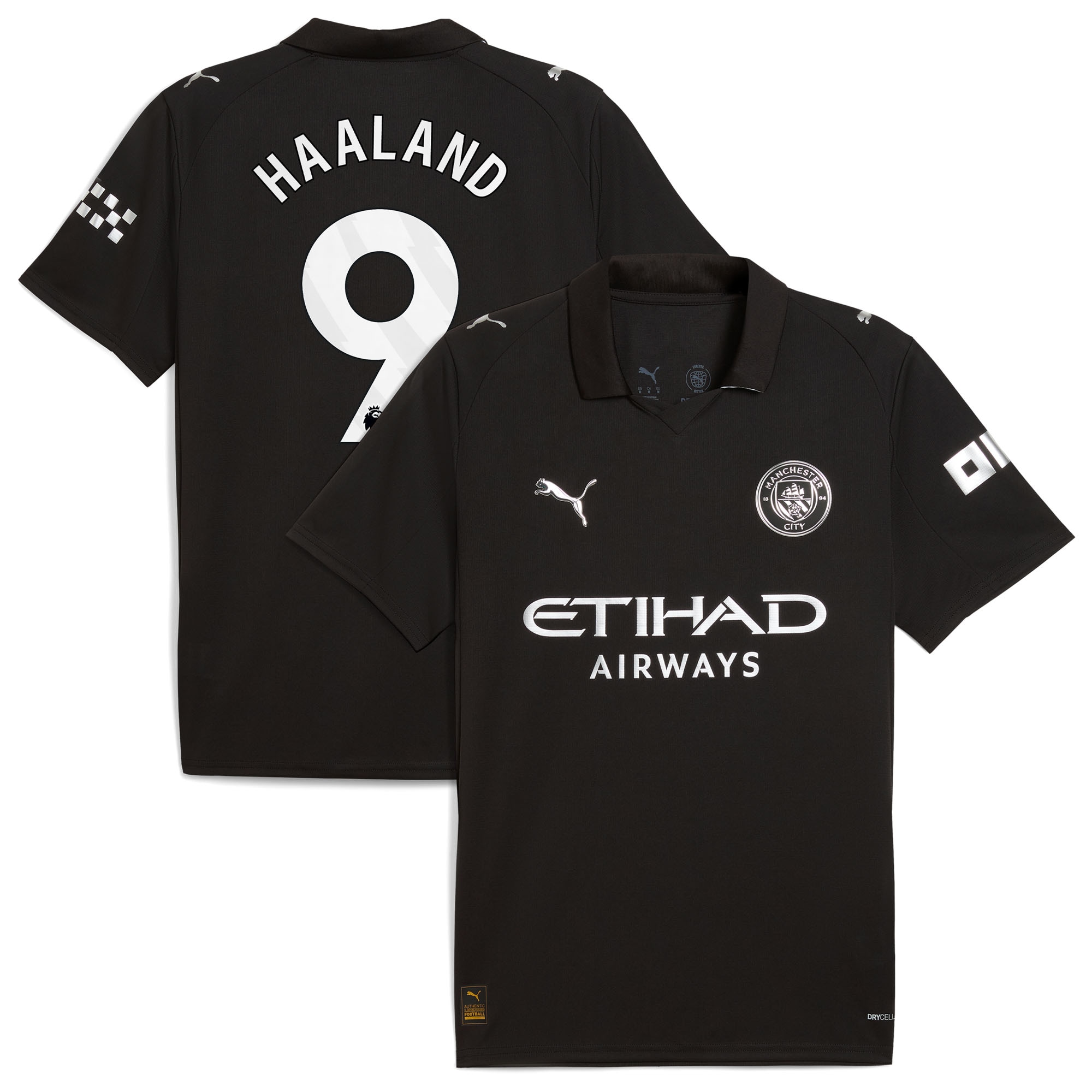 Erling Haaland Manchester City Puma 2025/26 Away Player Jersey