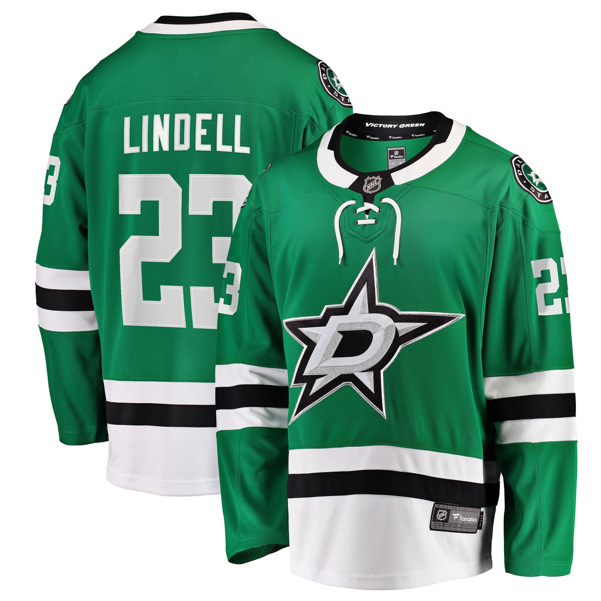 Esa Lindell Dallas Stars Fanatics Breakaway Jersey - Kelly Green
