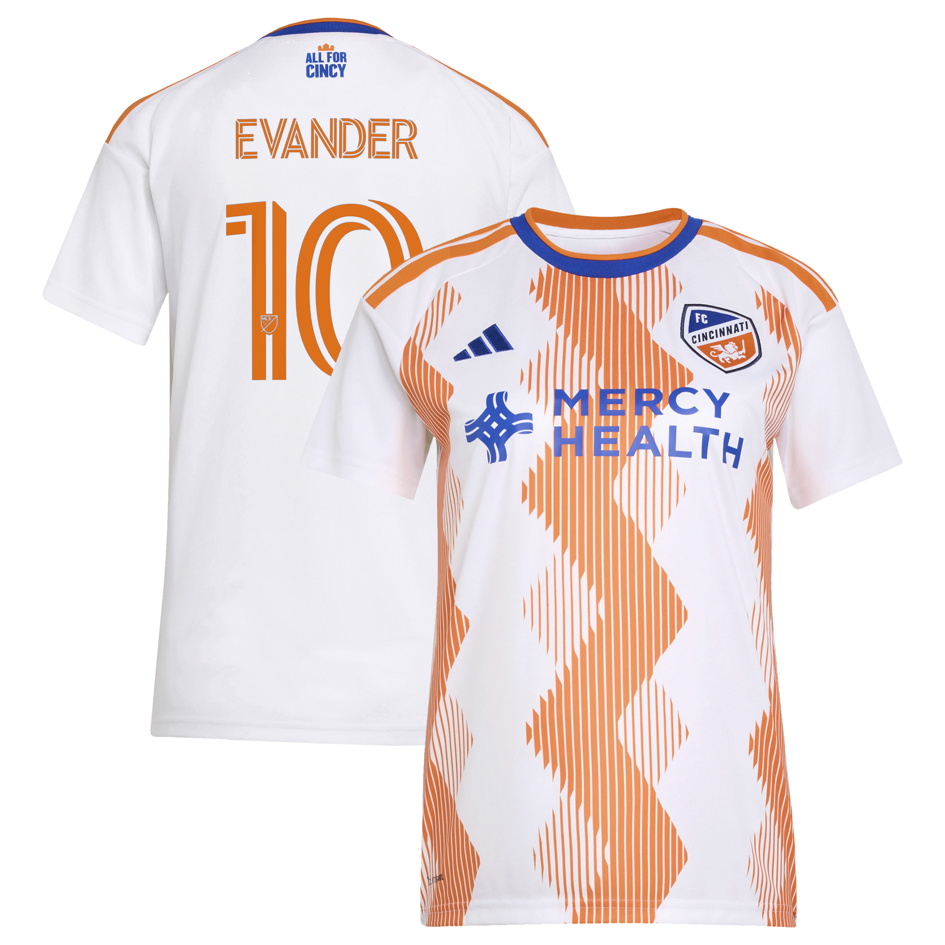 Evander da Silva Ferreira FC Cincinnati Women's 2026 The Seven Hills Kit Jersey - White