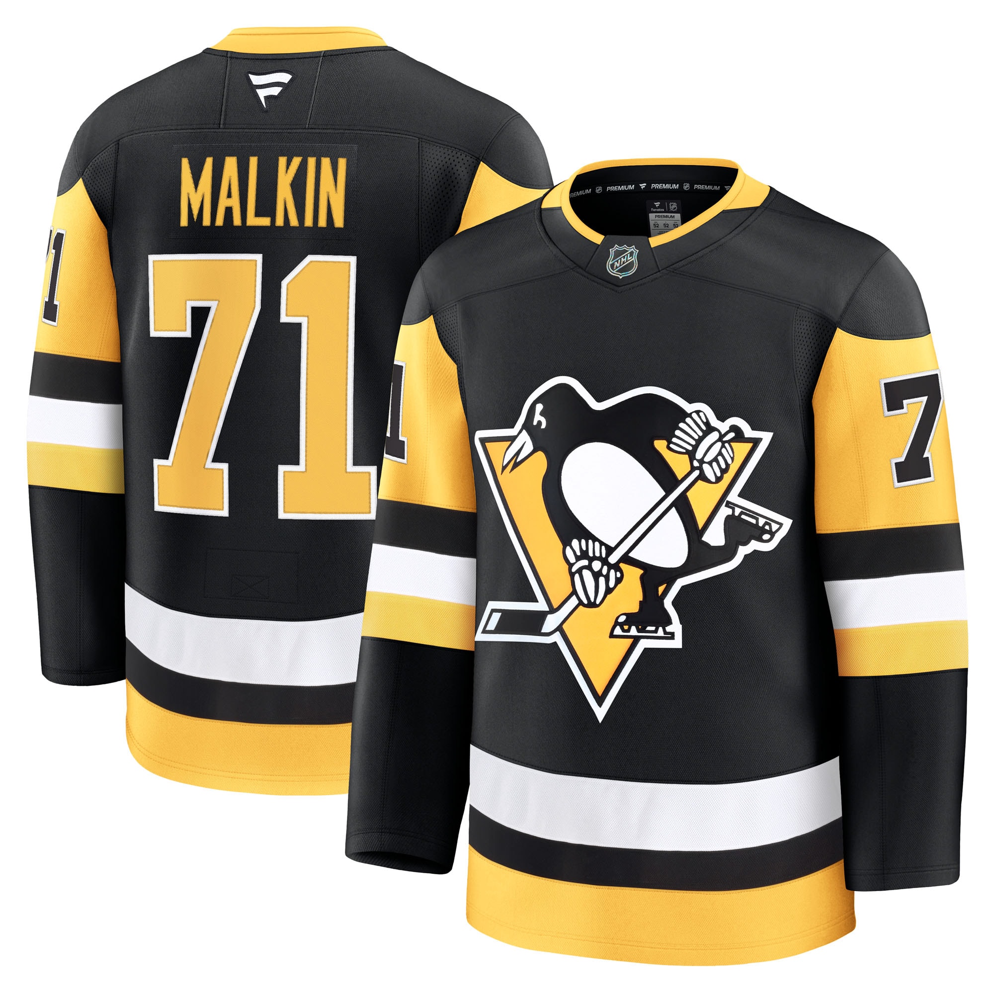 Evgeni Malkin Pittsburgh Penguins Fanatics Home Premium Jersey - Black
