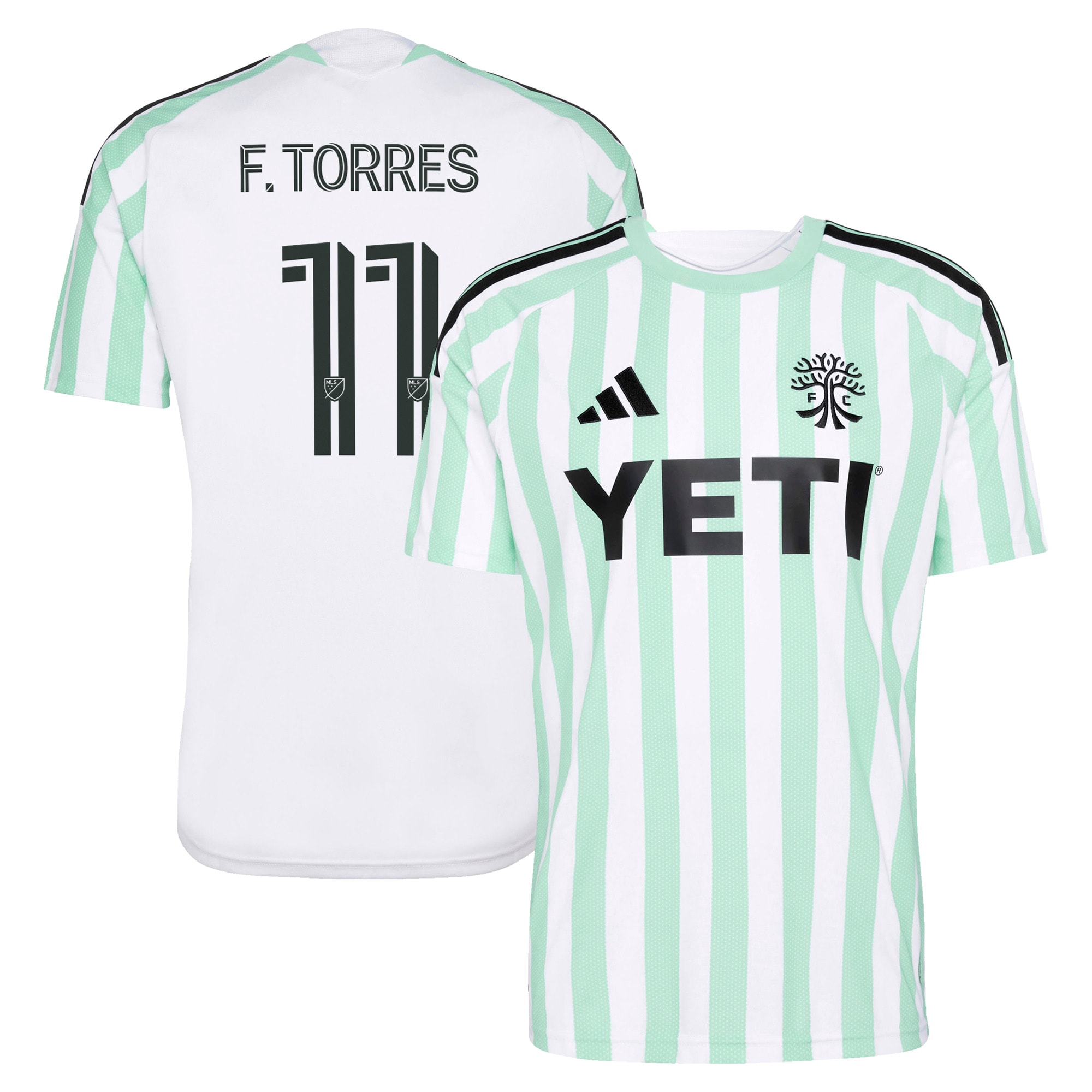 Facundo Torres Austin FC 2026 The Rooted Kit Jersey - White