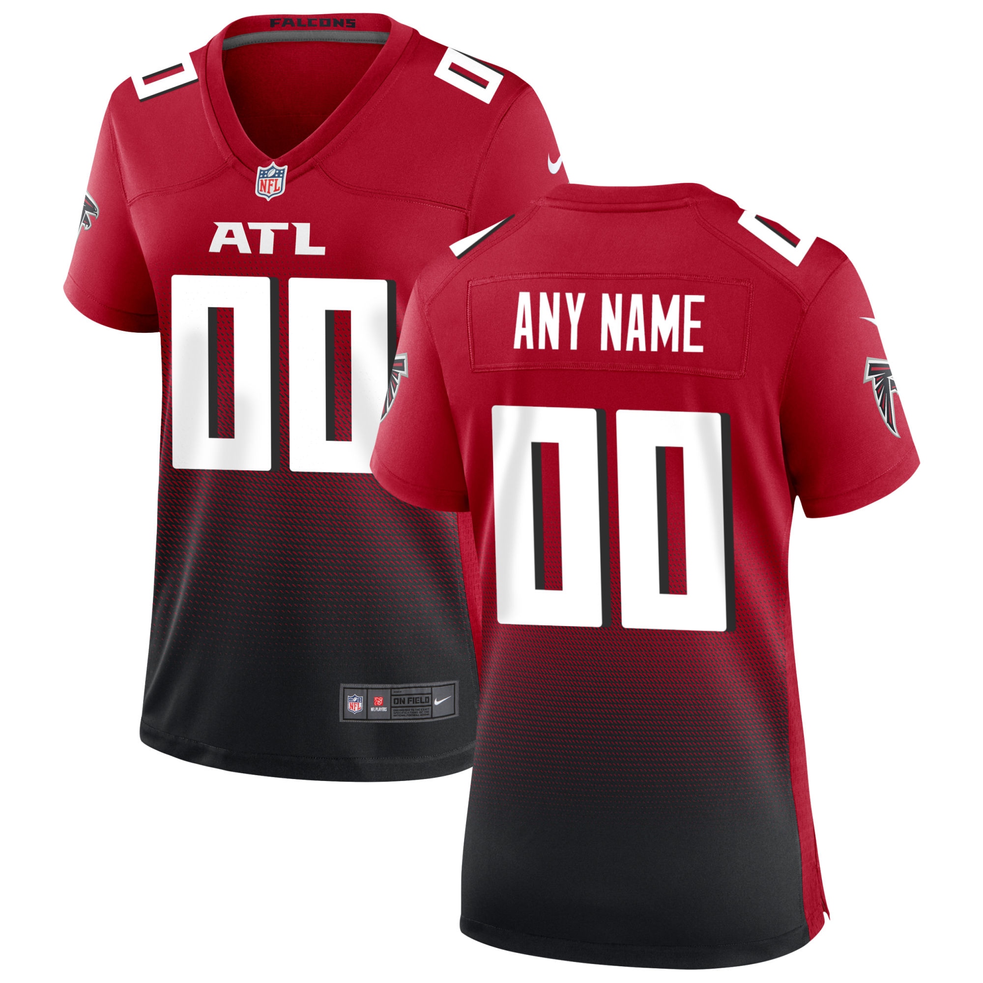 Falcons Gradient Custom Jersey - Nike - Design Yours Now!