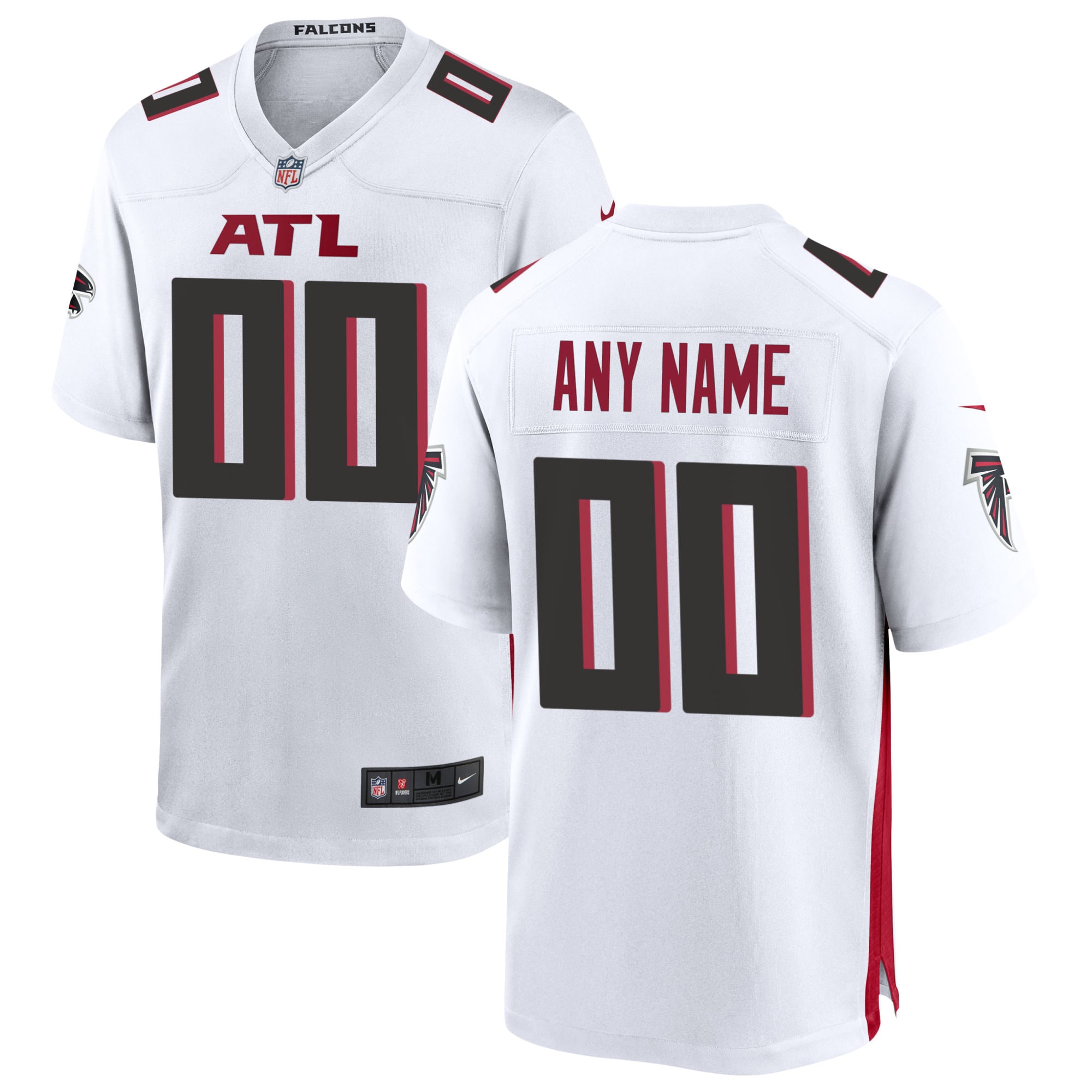 Falcons White Alternate Jersey - Nike - Custom NFL Gear
