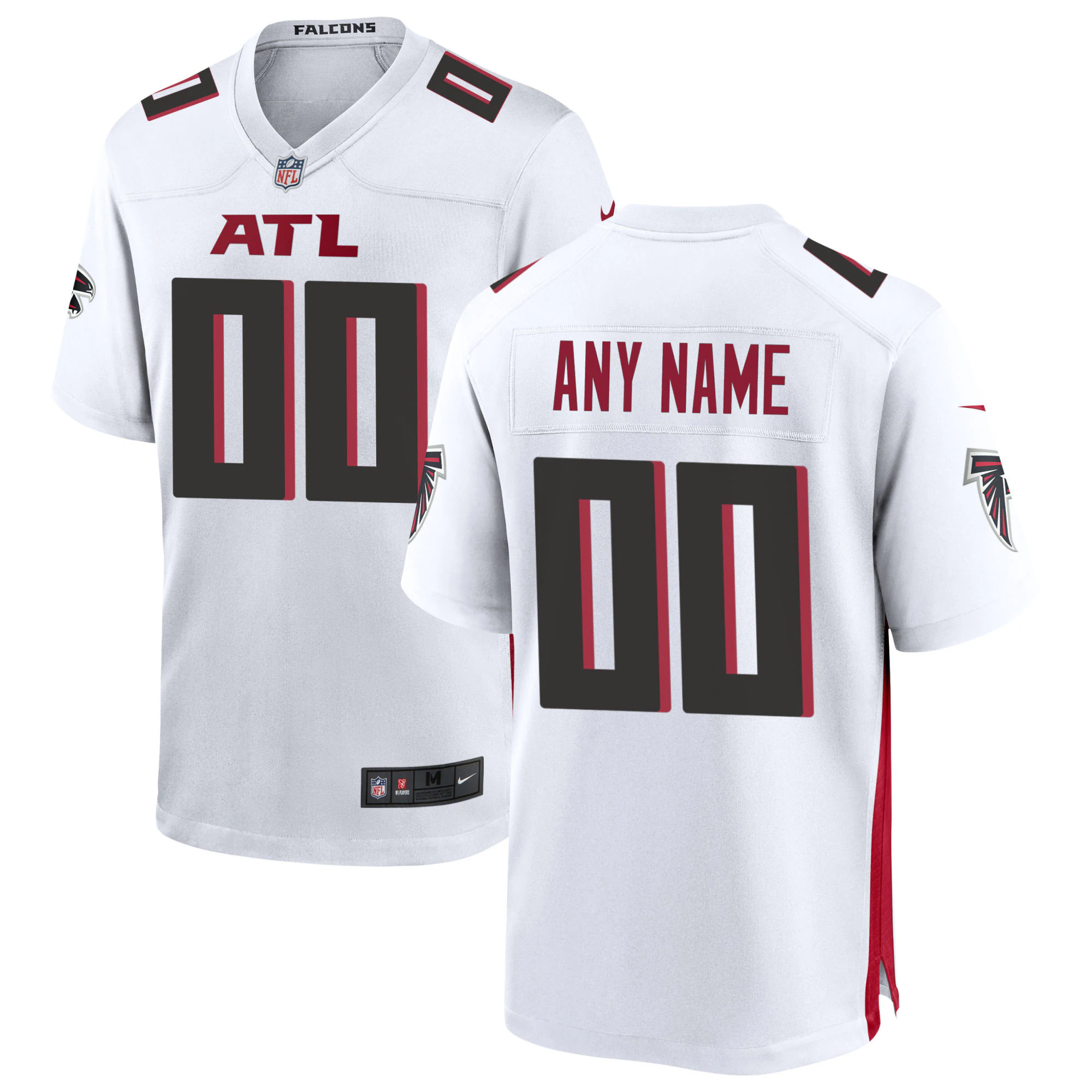 Falcons White Custom Jersey - Nike - Personalized NFL Gear