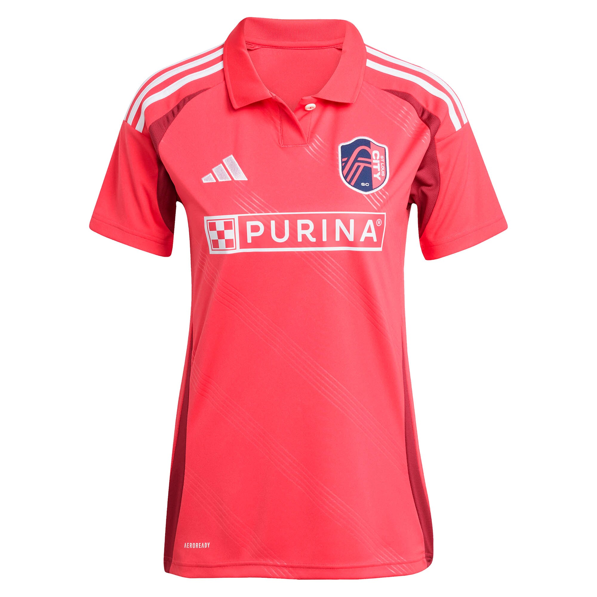 Fallou Fall St. Louis CITY SC Women’s 2025 Forever CITY Red Jersey – Red