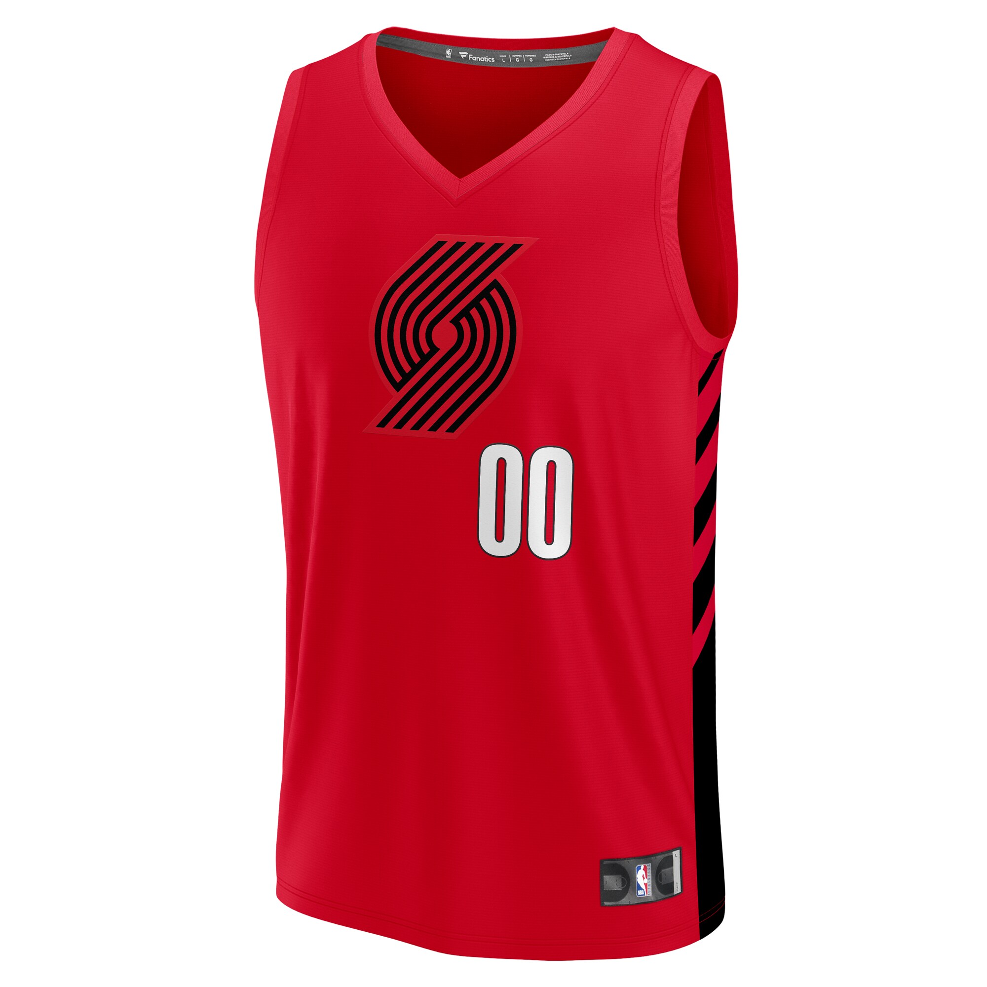 Alternative view of Fanatics Blazers Red Custom Jersey - Personalize Yours!