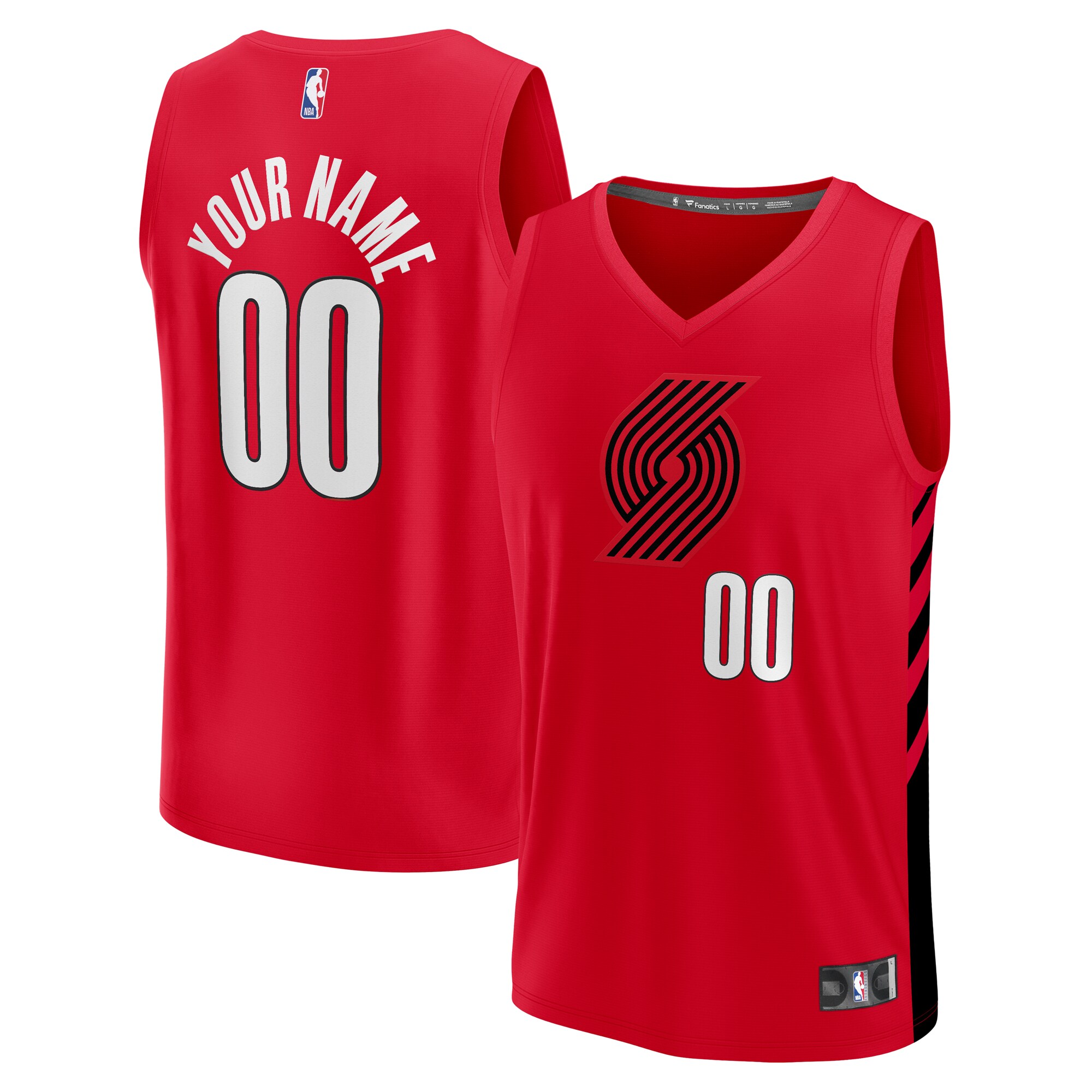 Fanatics Blazers Red Custom Jersey - Personalize Yours!