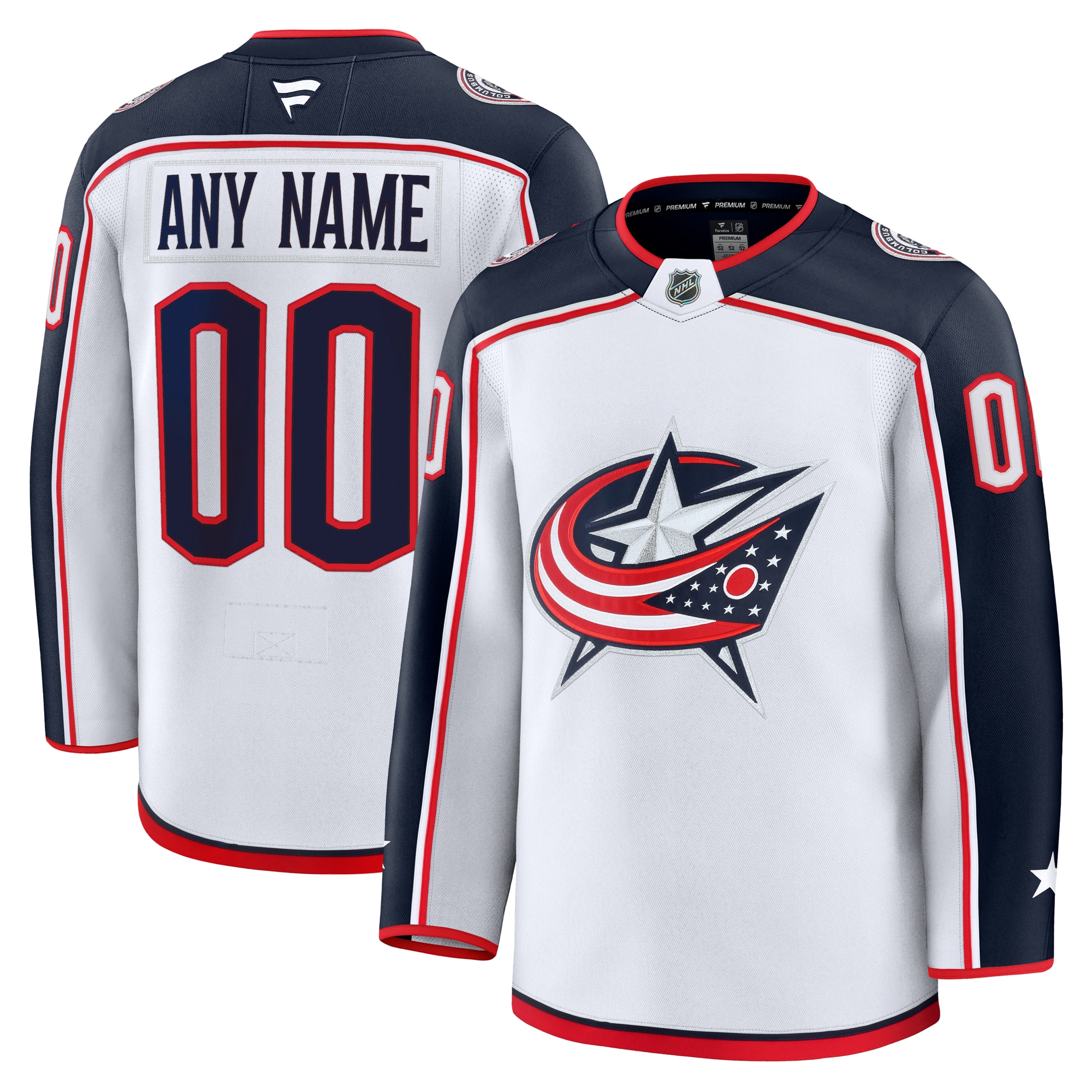 Fanatics Blue Jackets Away - Fanatics Columbus Blue Jackets Away