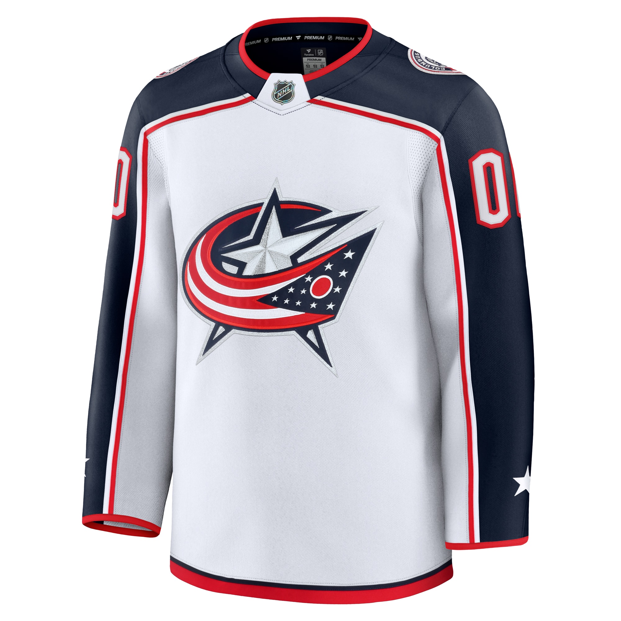 Alternative view of Fanatics Blue Jackets Away - Fanatics Columbus Blue Jackets Away