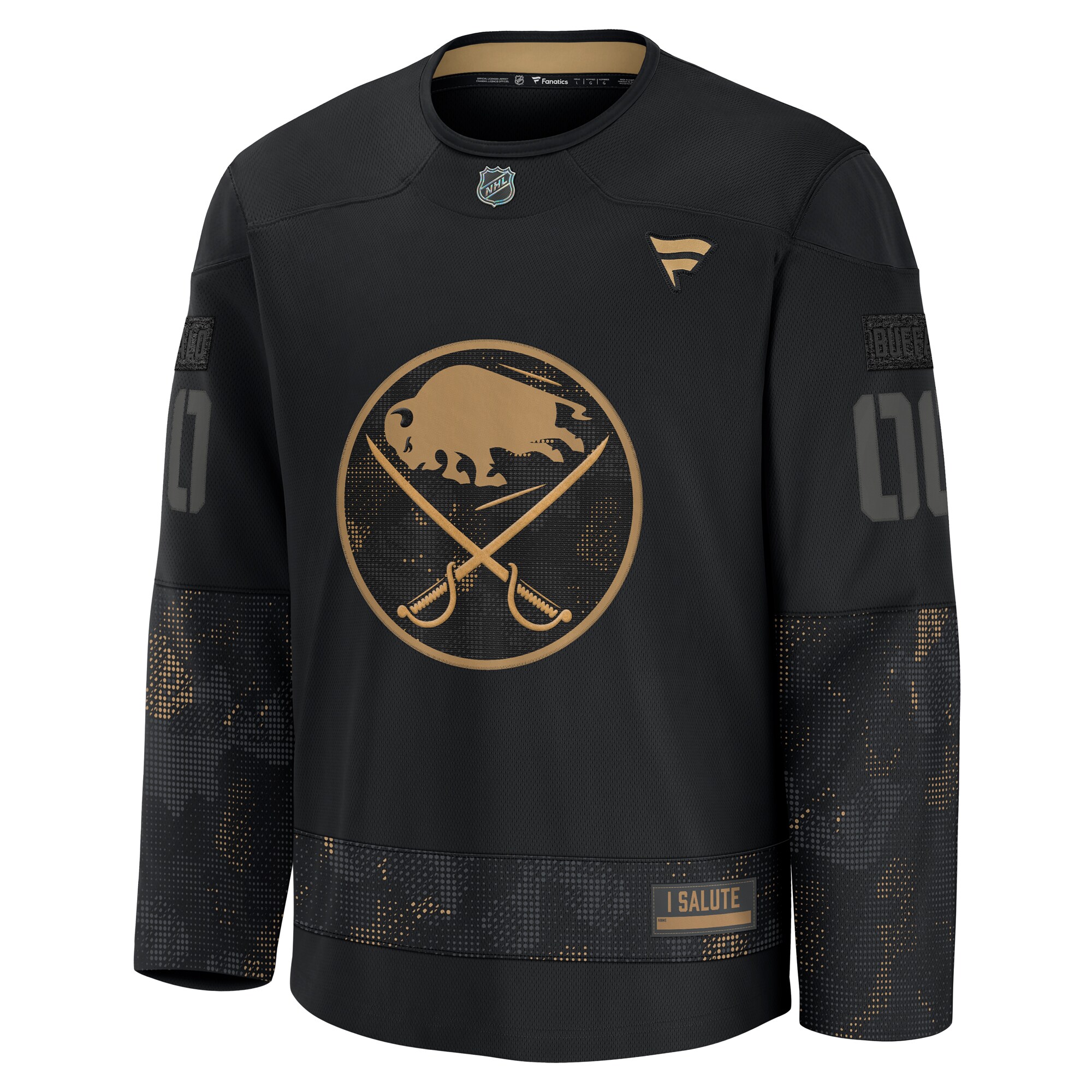 Fanatics Buffalo Sabres Military Practice Jersey 2024 - Ultimate Fan Gear
