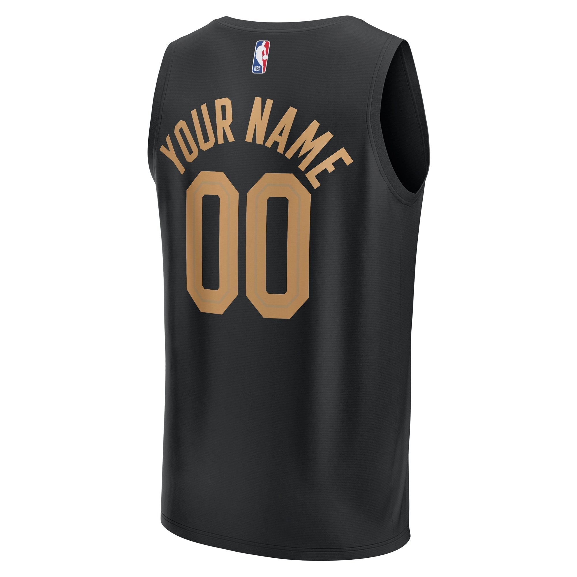 Alternative view of Fanatics Cavaliers Black Jersey - Custom Edition