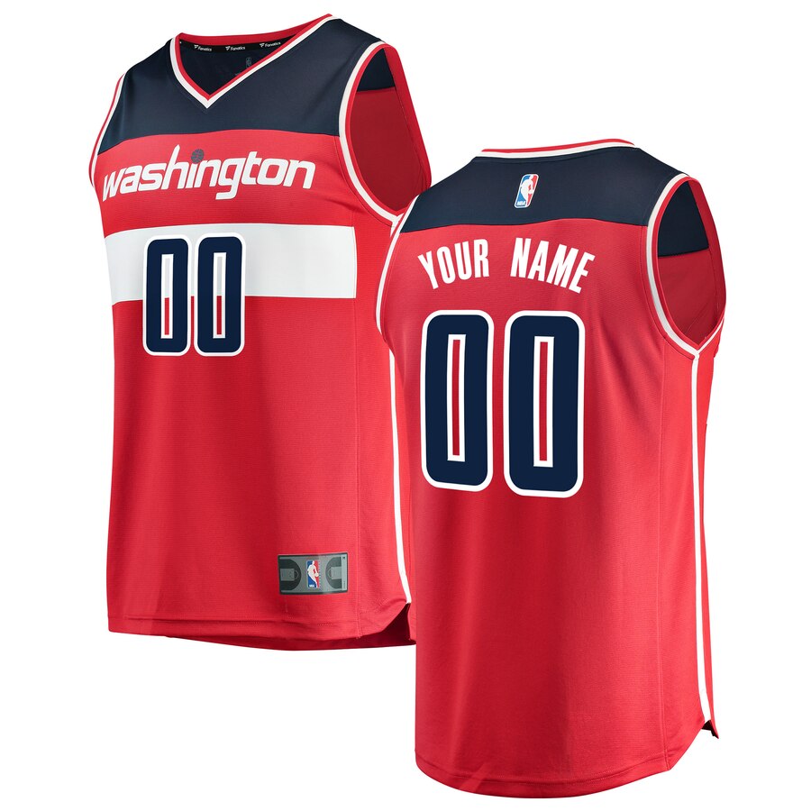 fanatics Custom Wizards Red Jersey - Custom Wizards Red Jersey