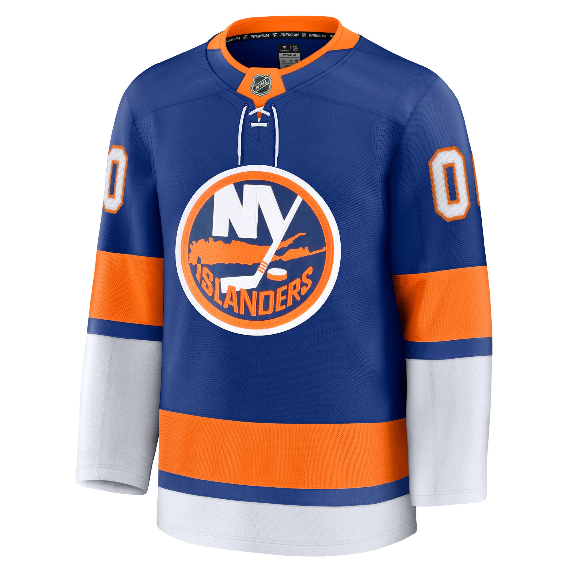 Alternative view of Fanatics Islanders Blue Jersey - Customizable Hockey Style