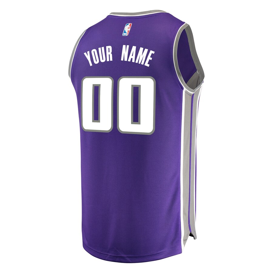 Alternative view of Fanatics Kings Purple Jersey - #00 - Custom Edition