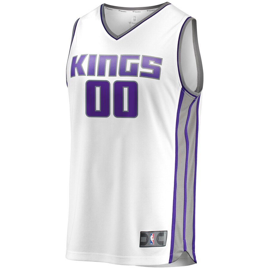 Alternative view of Fanatics Kings White Jersey - Custom Name & Number - Replica