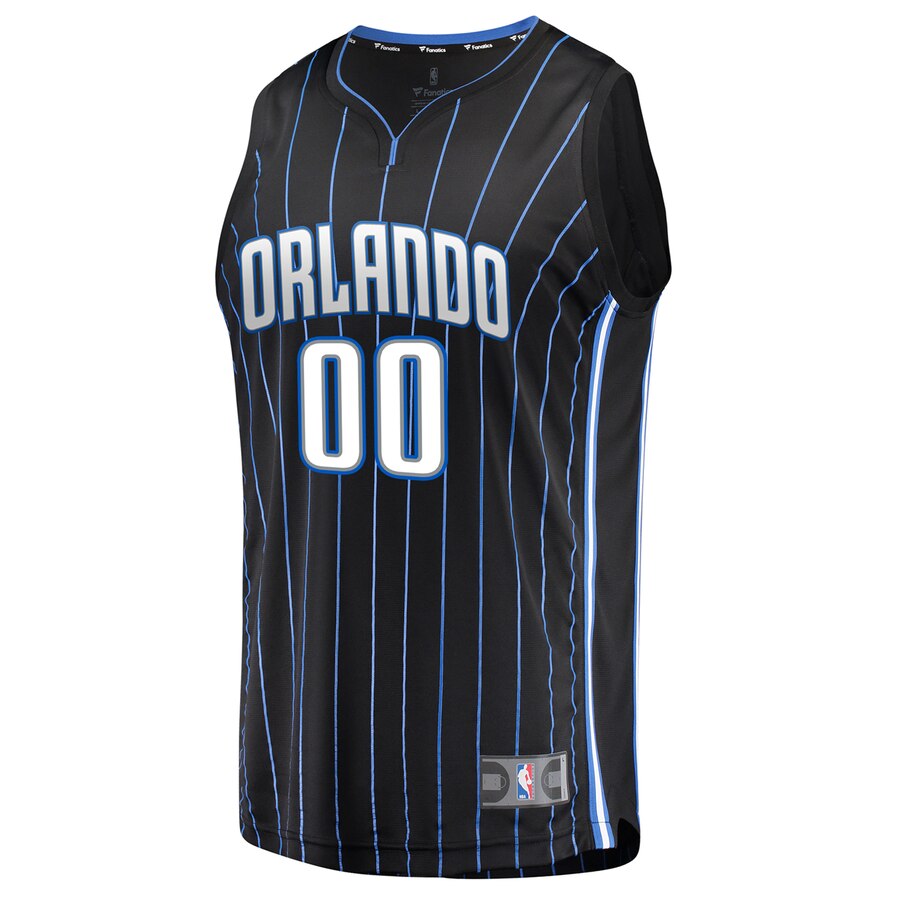 Alternative view of Fanatics Magic Black Pinstripe Jersey - Custom Name & Number