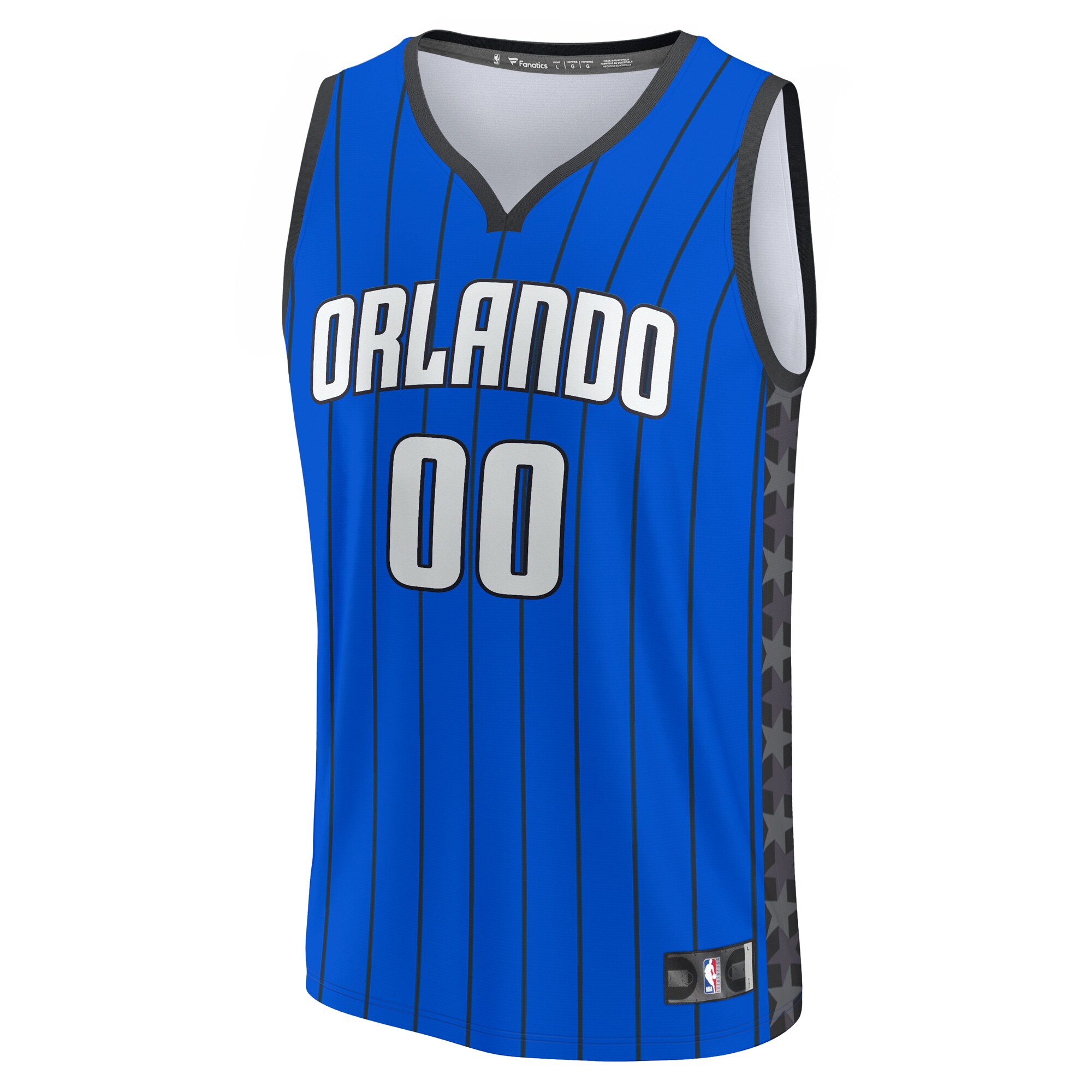 Alternative view of Fanatics Magic Custom Jersey - Fanatics Orlando Magic Blue Jersey