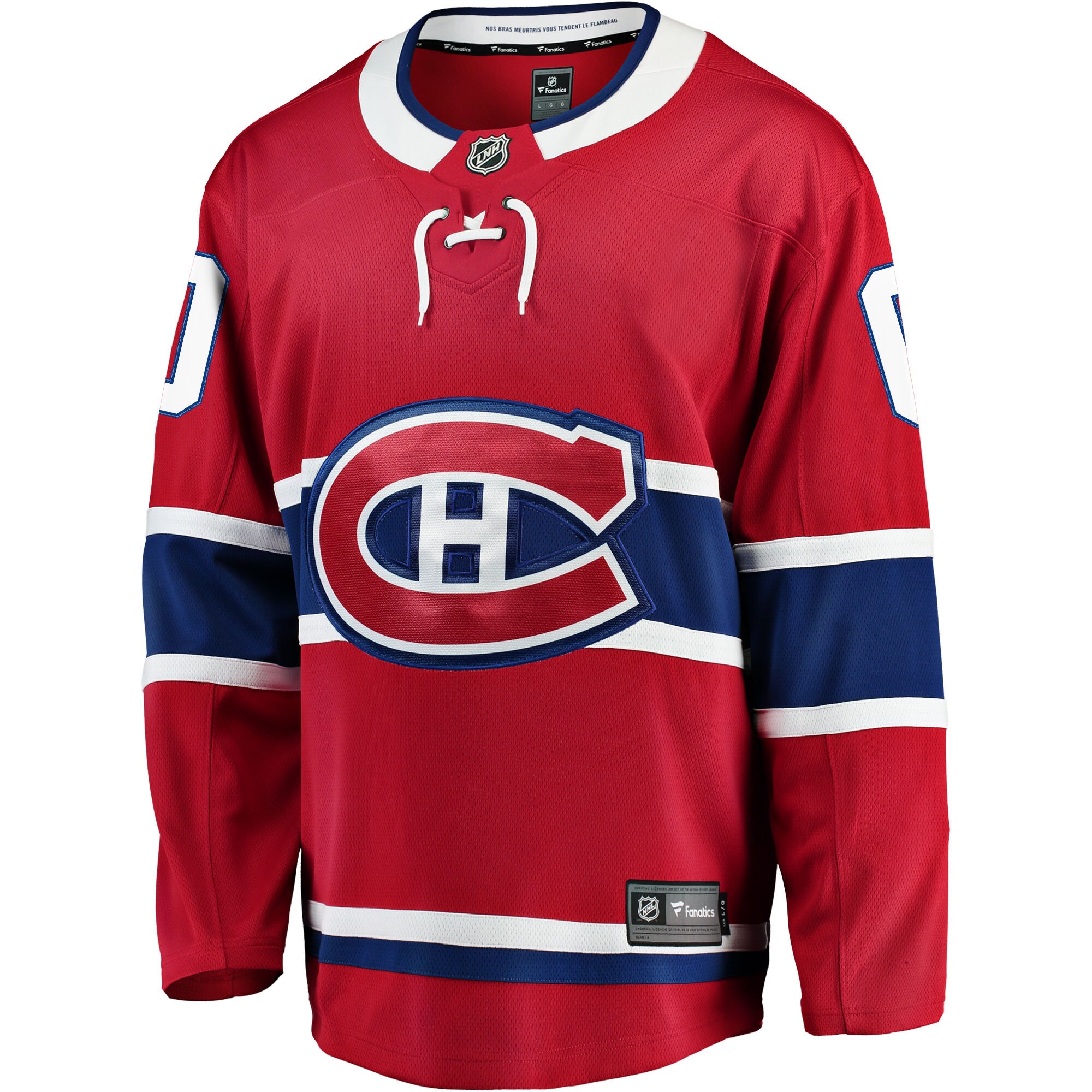 Alternative view of Fanatics Montreal Canadiens Custom Jersey - Ultimate 2024 Home Breakaway
