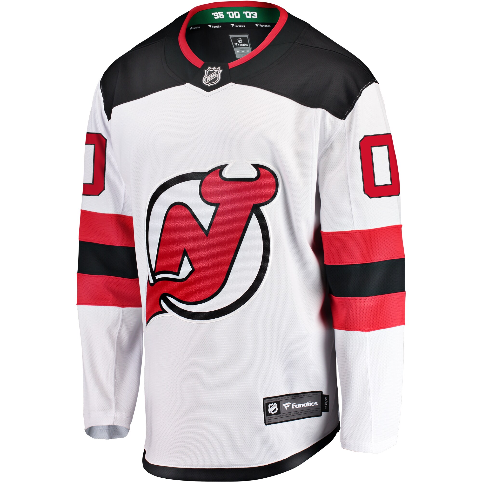 Alternative view of Fanatics New Jersey Devils Breakaway Jersey - Ultimate 2024 Away White