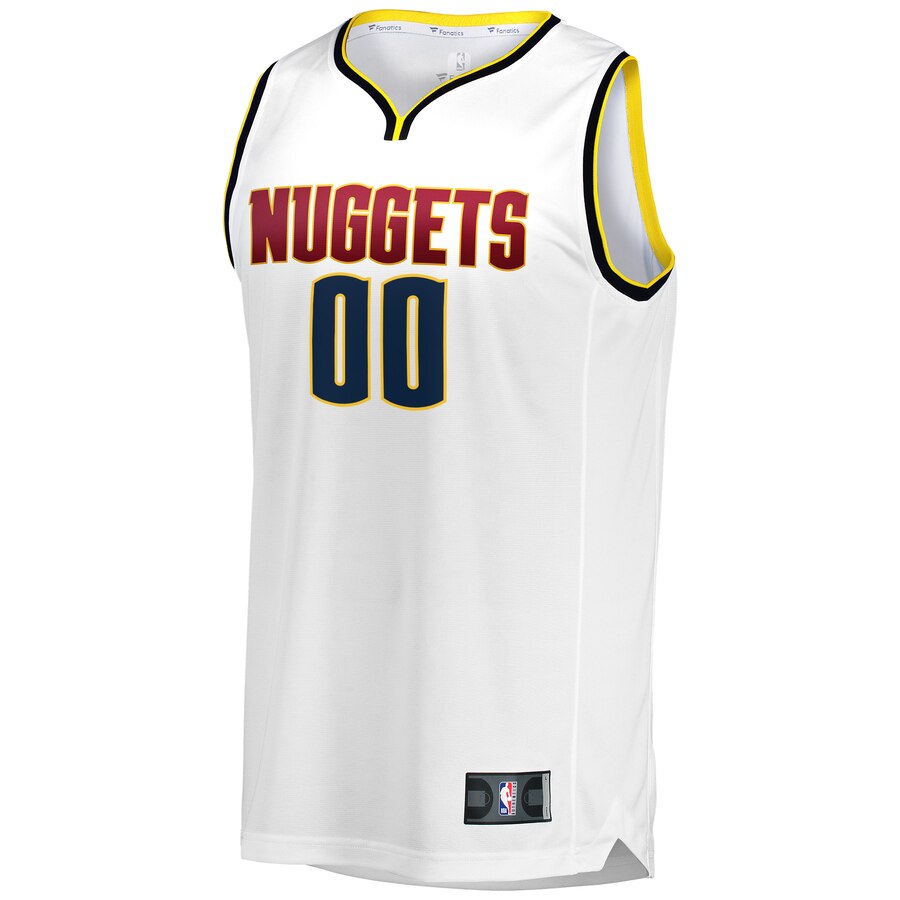 Alternative view of Fanatics Nuggets White Custom Jersey - Personalize Your Style!