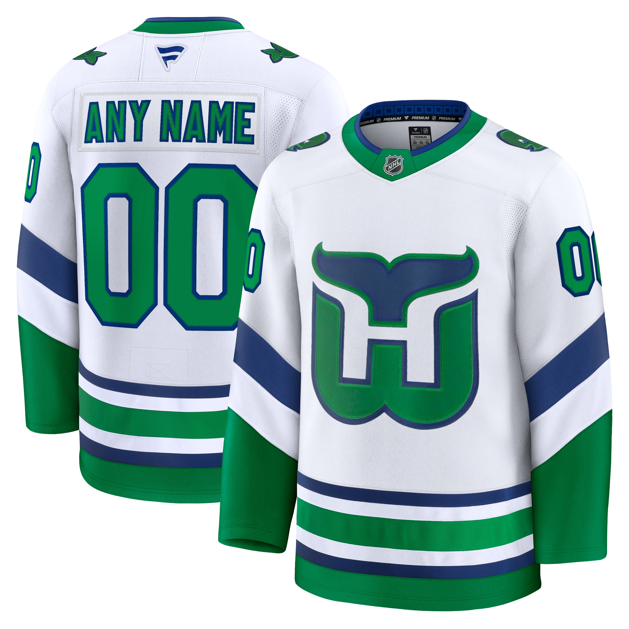 Fanatics Premium Whalers Custom Jersey - Ultimate Throwback Fan Gear 2024