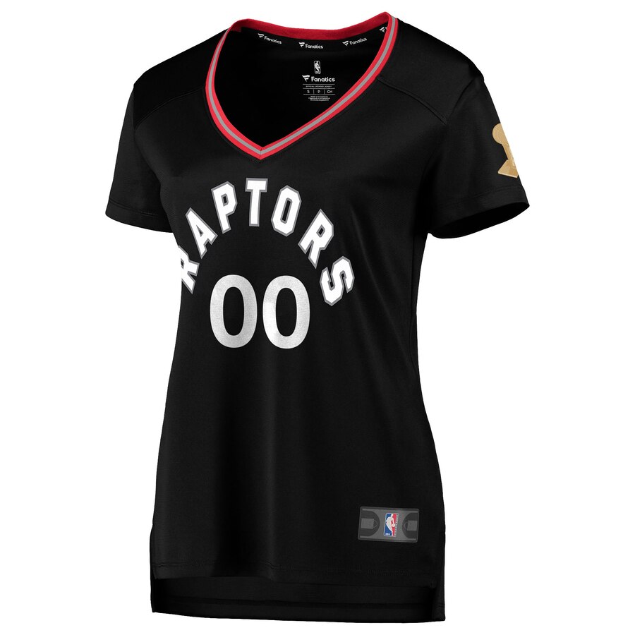 Alternative view of fanatics Raptors Black Custom Jersey - Raptors Black Custom Jersey
