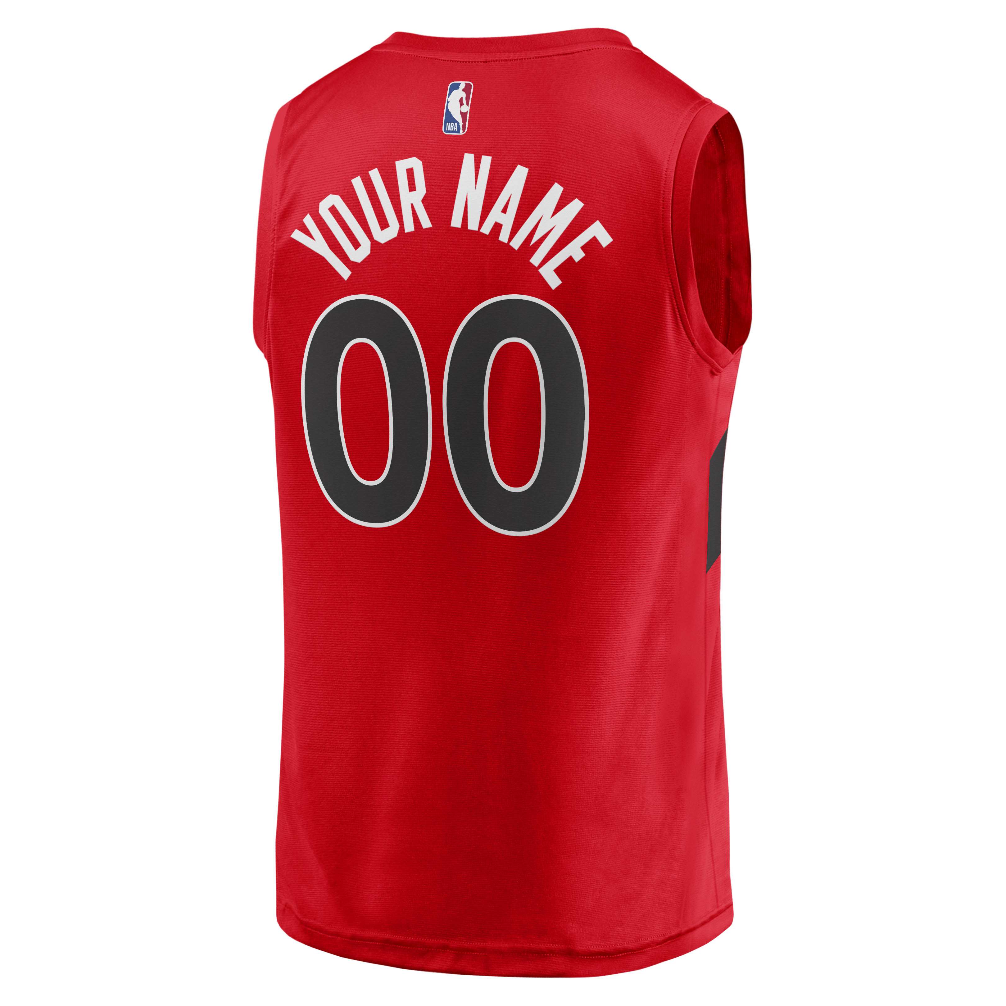 Alternative view of Fanatics Raptors Red Custom Jersey - Personalize Your Own!