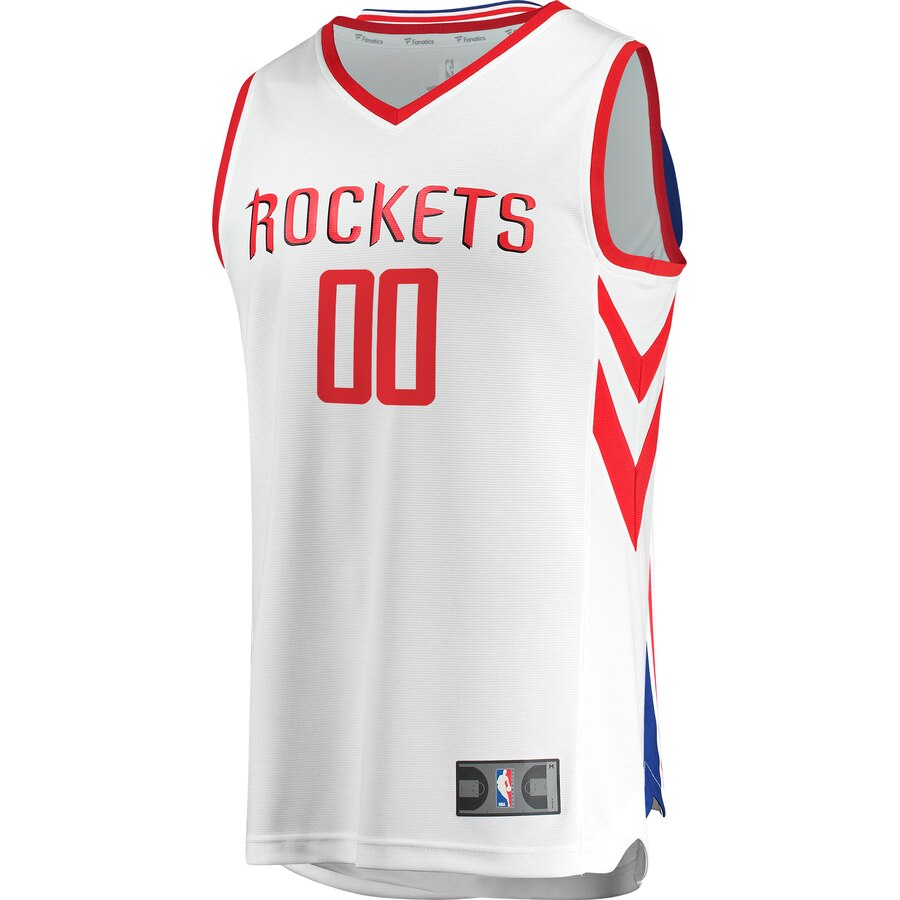 Alternative view of Fanatics Rockets Custom Jersey - Fanatics Rockets White Custom Jersey
