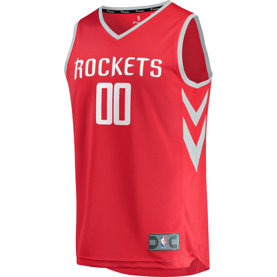 Alternative view of Fanatics Rockets Red Custom Jersey - Personalized Edition