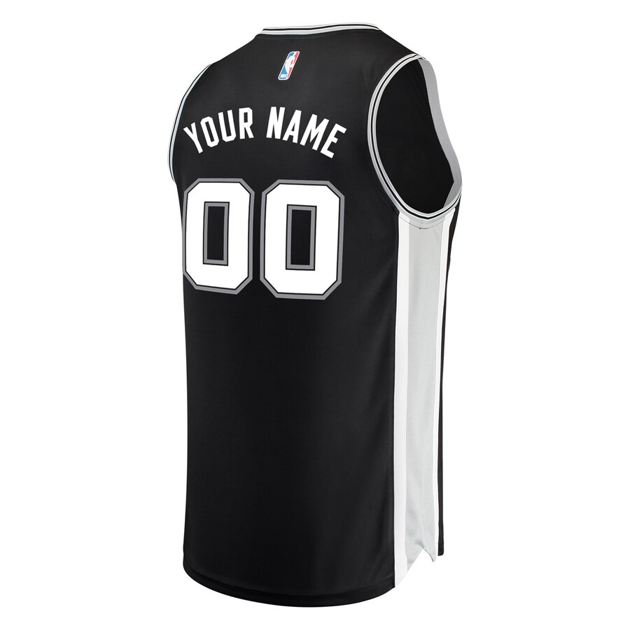 Alternative view of Fanatics Spurs Black Jersey - Number 00 Edition
