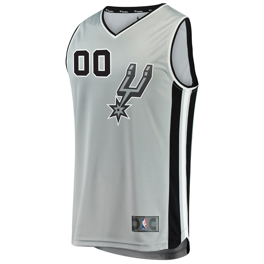 Alternative view of Fanatics Spurs Silver Jersey - Personalized Edition