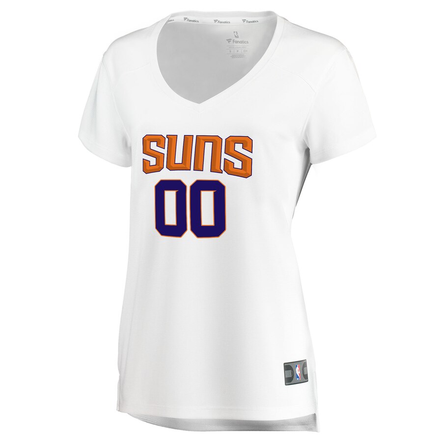 Alternative view of Fanatics Suns Women’s White Jersey - Custom Number