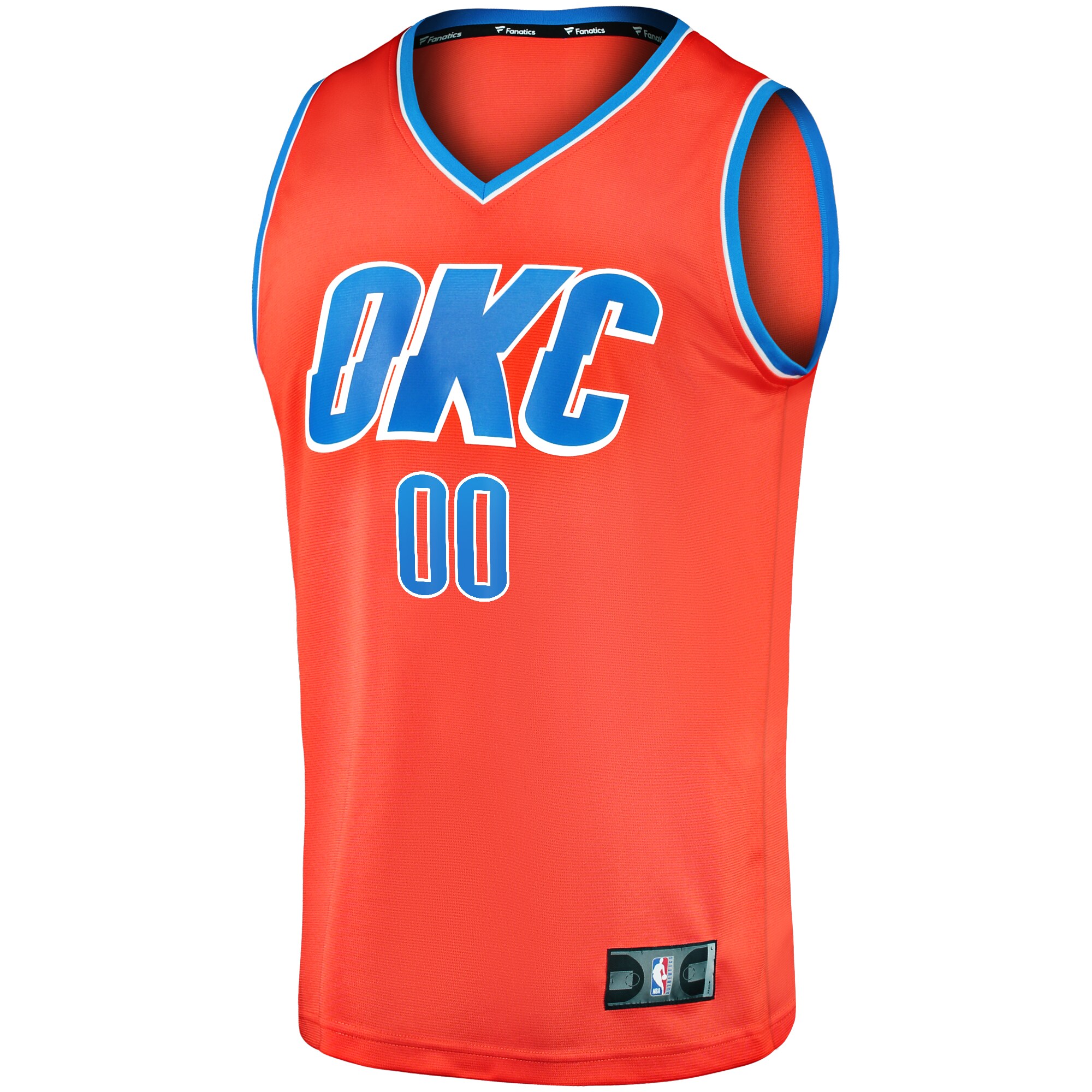 Alternative view of Fanatics Thunder Orange Jersey - Custom Edition