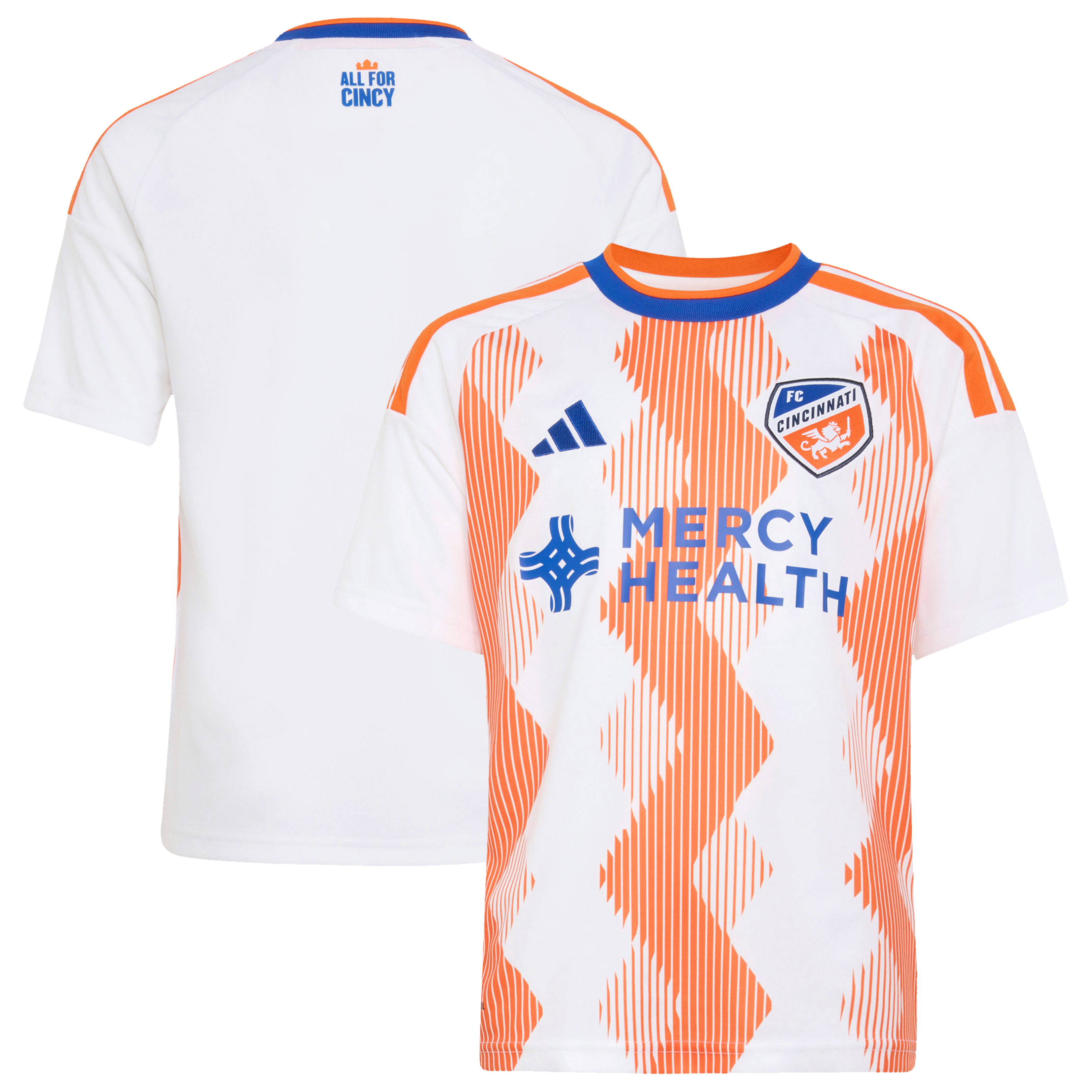 FC Cincinnati Youth 2026 The Seven Hills Kit Jersey - White