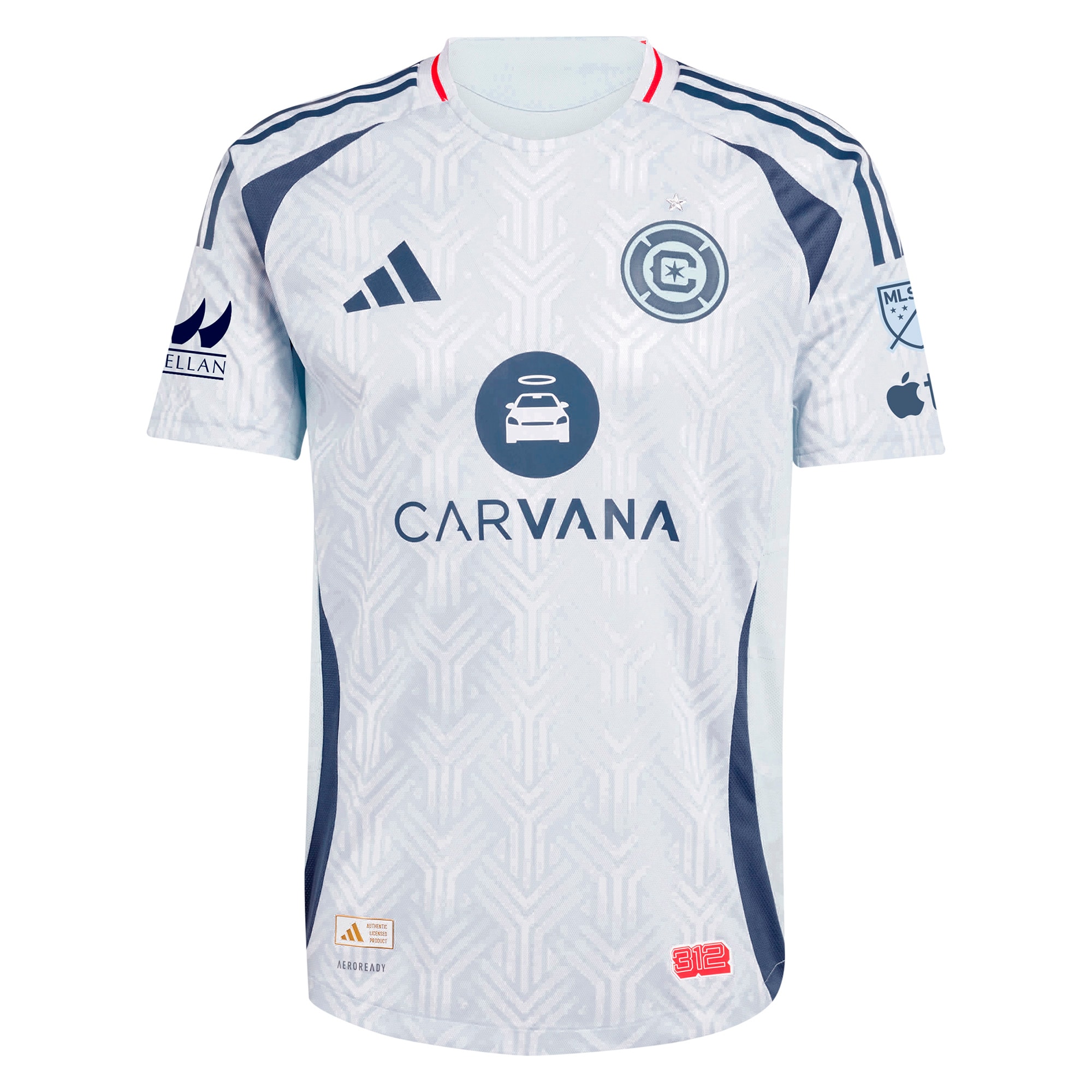 Alternative view of FC Dallas 2024 Away Jersey - Adidas - Personalized Fan Edition