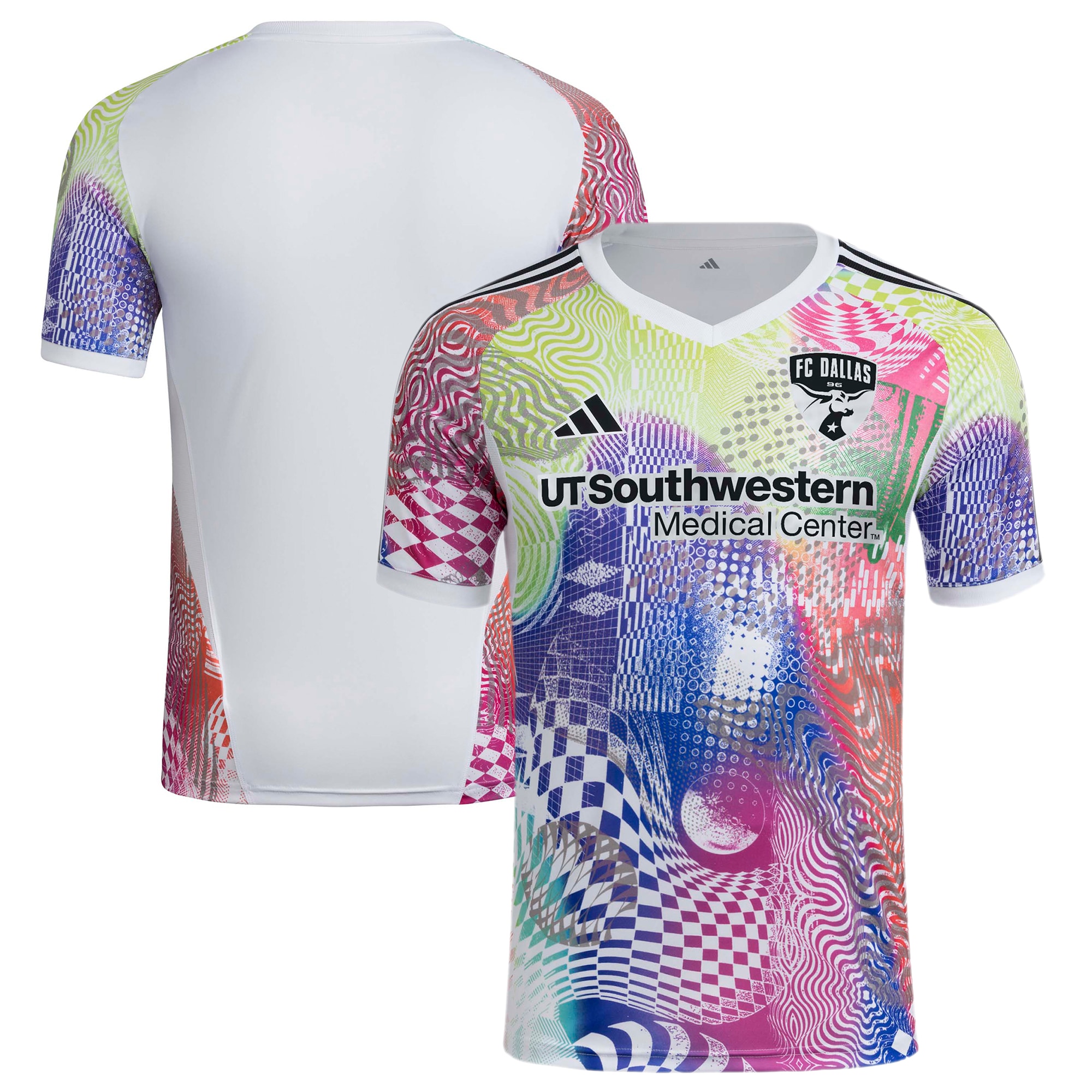 FC Dallas 2025 Pride Pre-Match Top - White