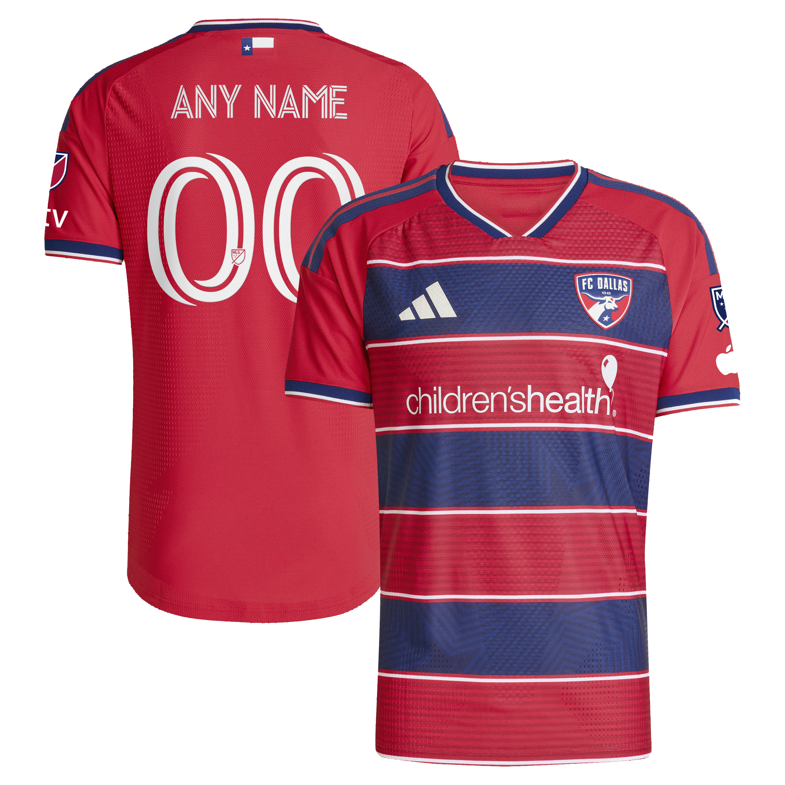 FC Dallas 2026 DNA Kit On-Field Patch Custom Jersey - Red