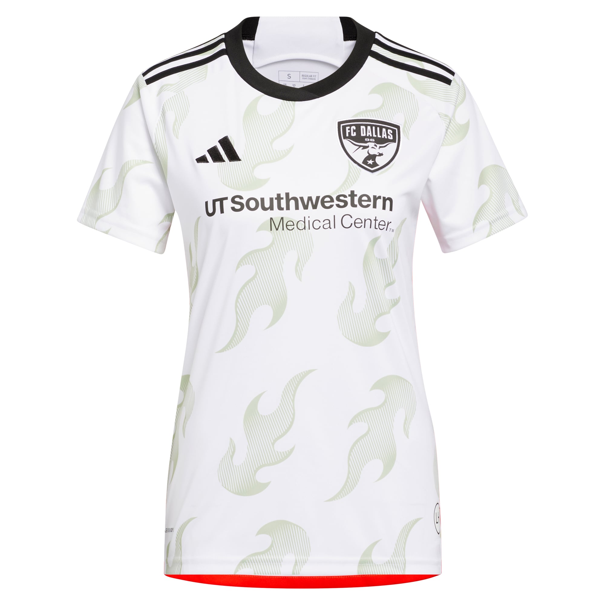 FC Dallas Women’s 2023 Burn Baby Burn Jersey – White