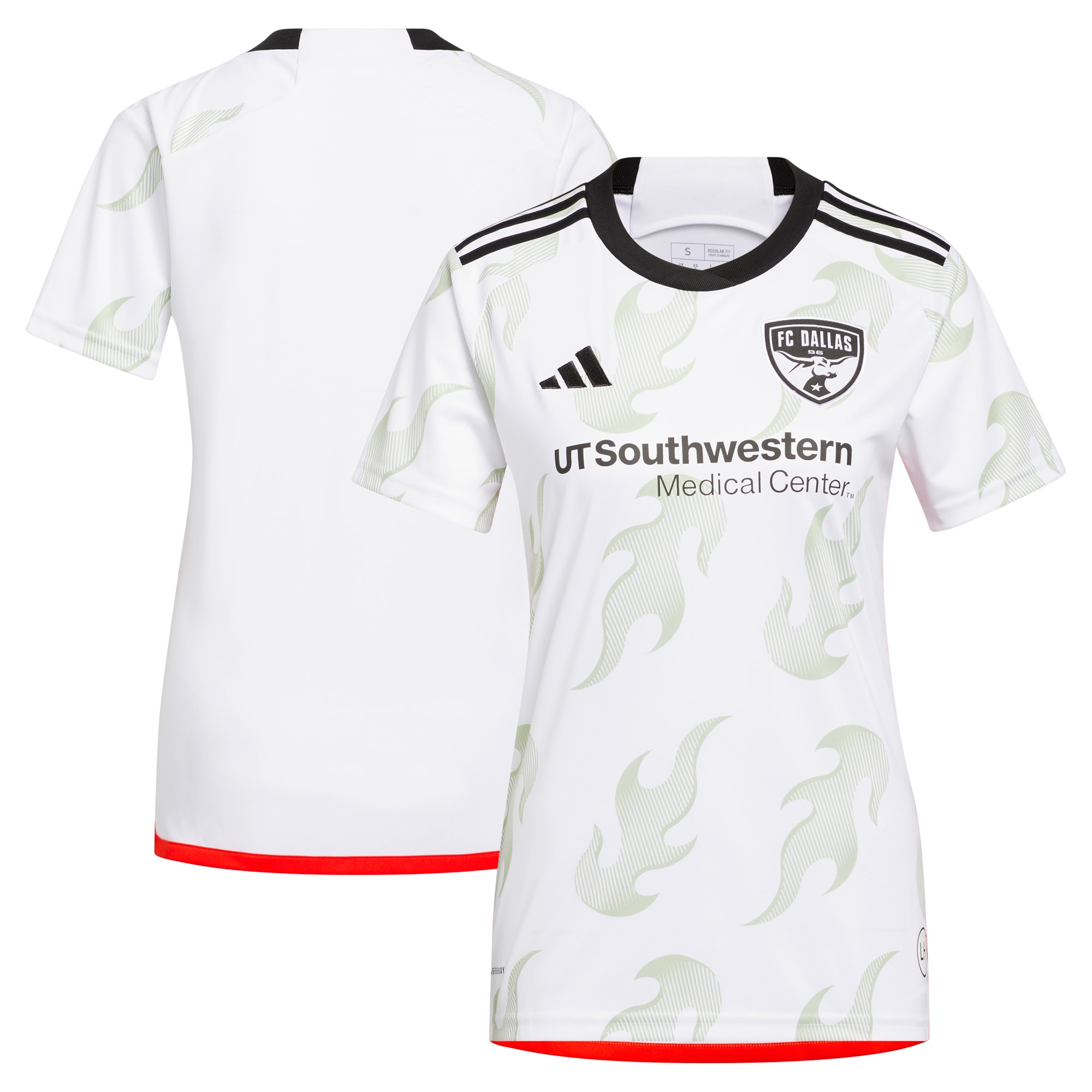 FC Dallas Women's 2023 Burn Baby Burn Jersey - White