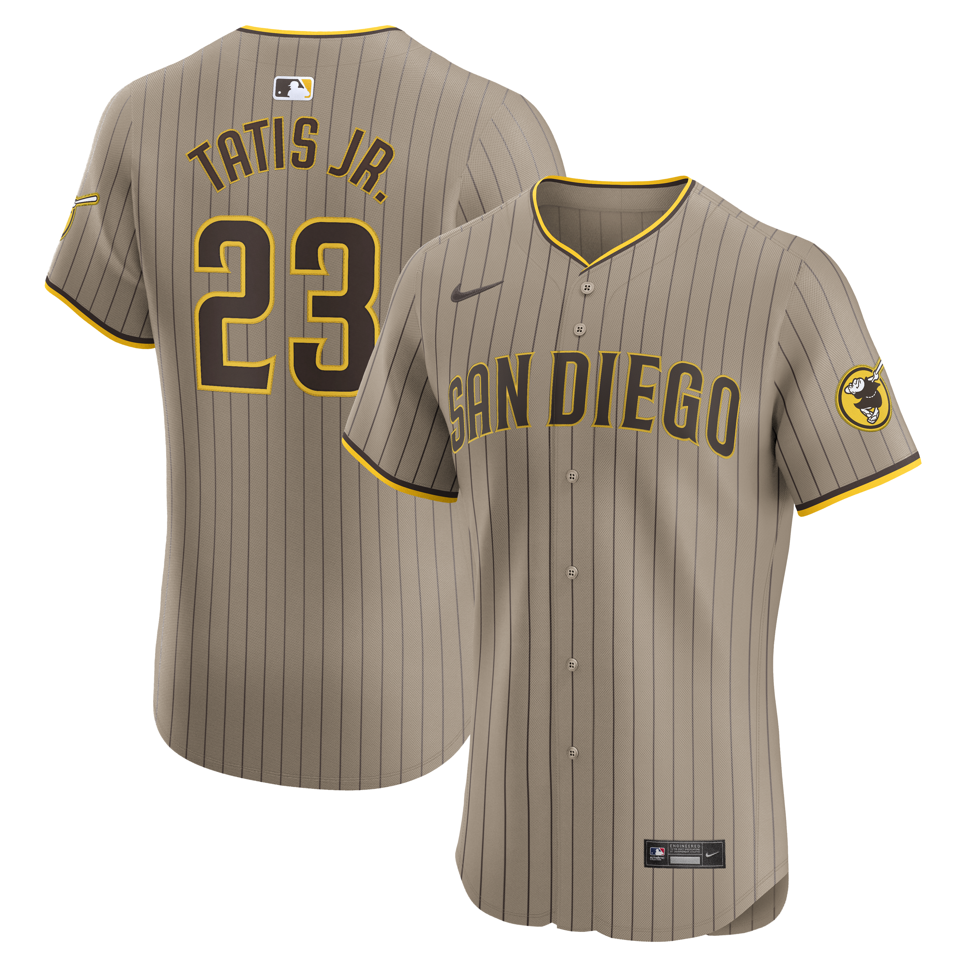 Fernando Tatis Jr. San Diego Padres Alternate Elite Player Jersey - Sand