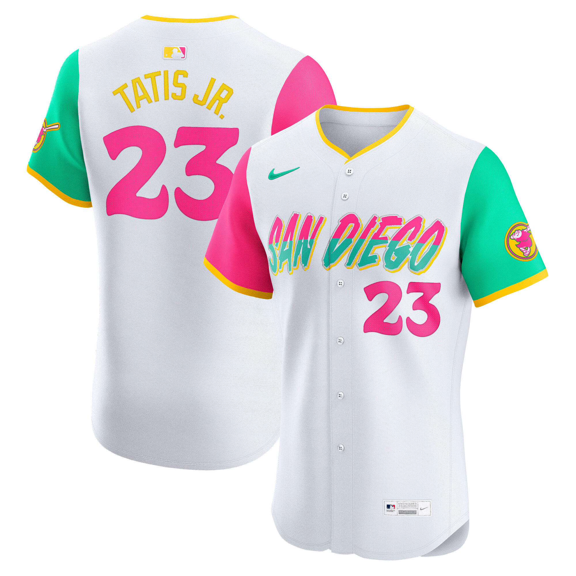 Fernando Tatis Jr. San Diego Padres City Connect Elite Jersey - White