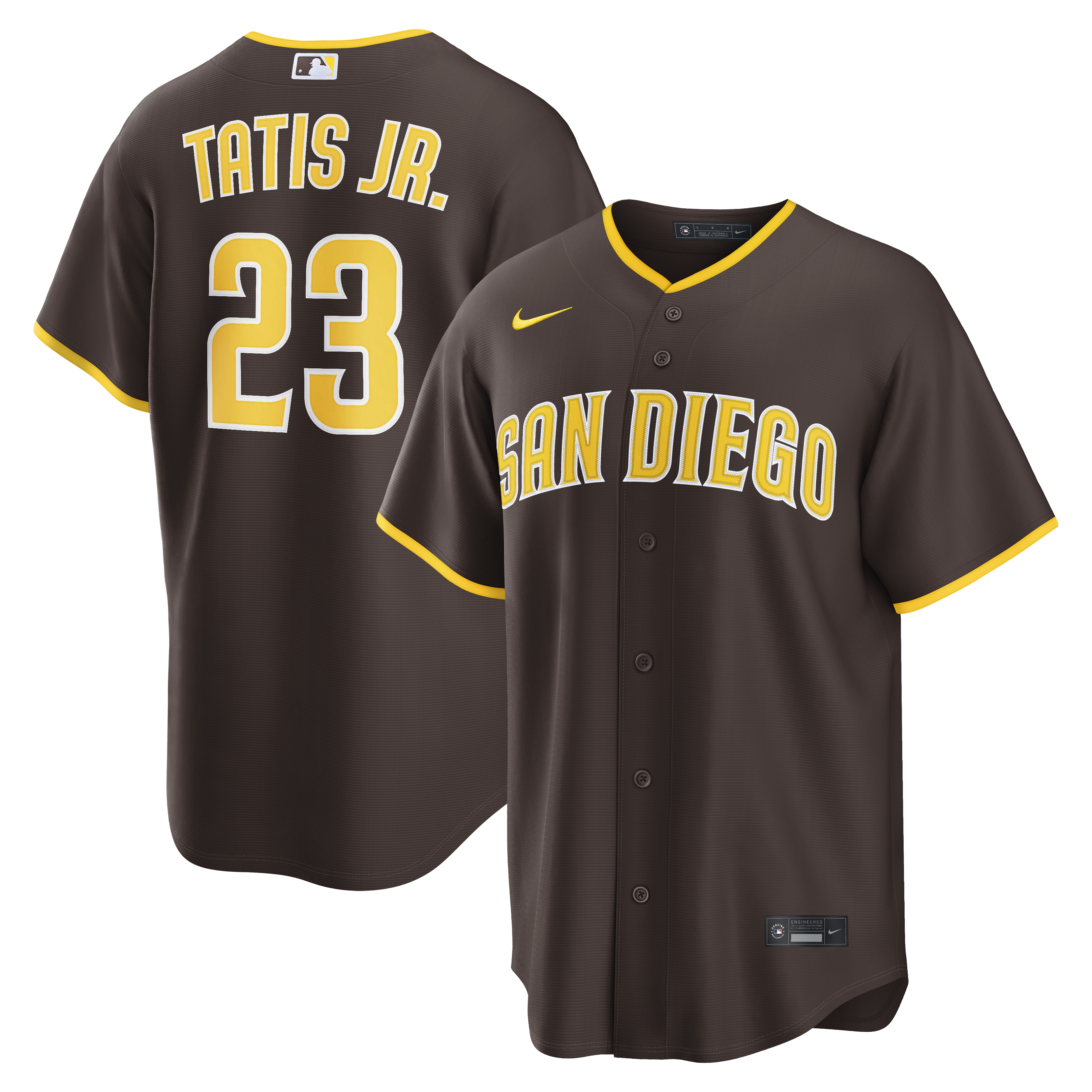 Fernando Tatis Jr. San Diego Padres Road Jersey - Brown