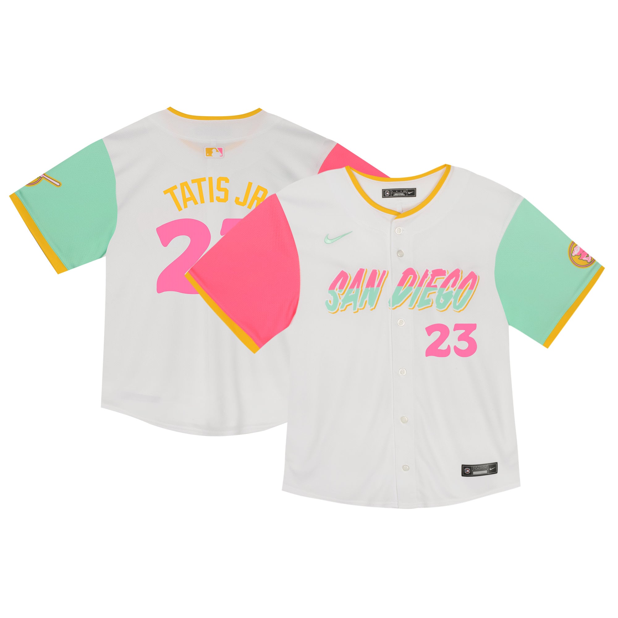 Fernando Tatis Jr. San Diego Padres Toddler City Connect Limited Player Jersey - White