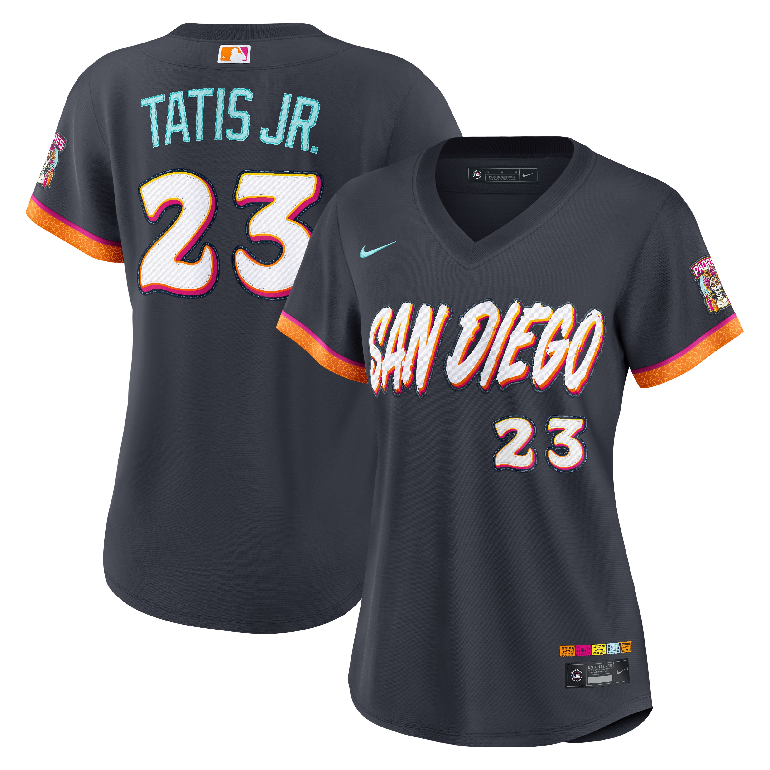 Fernando Tatis Jr. San Diego Padres Women's 2026 City Connect Stadium Jersey - Obsidian