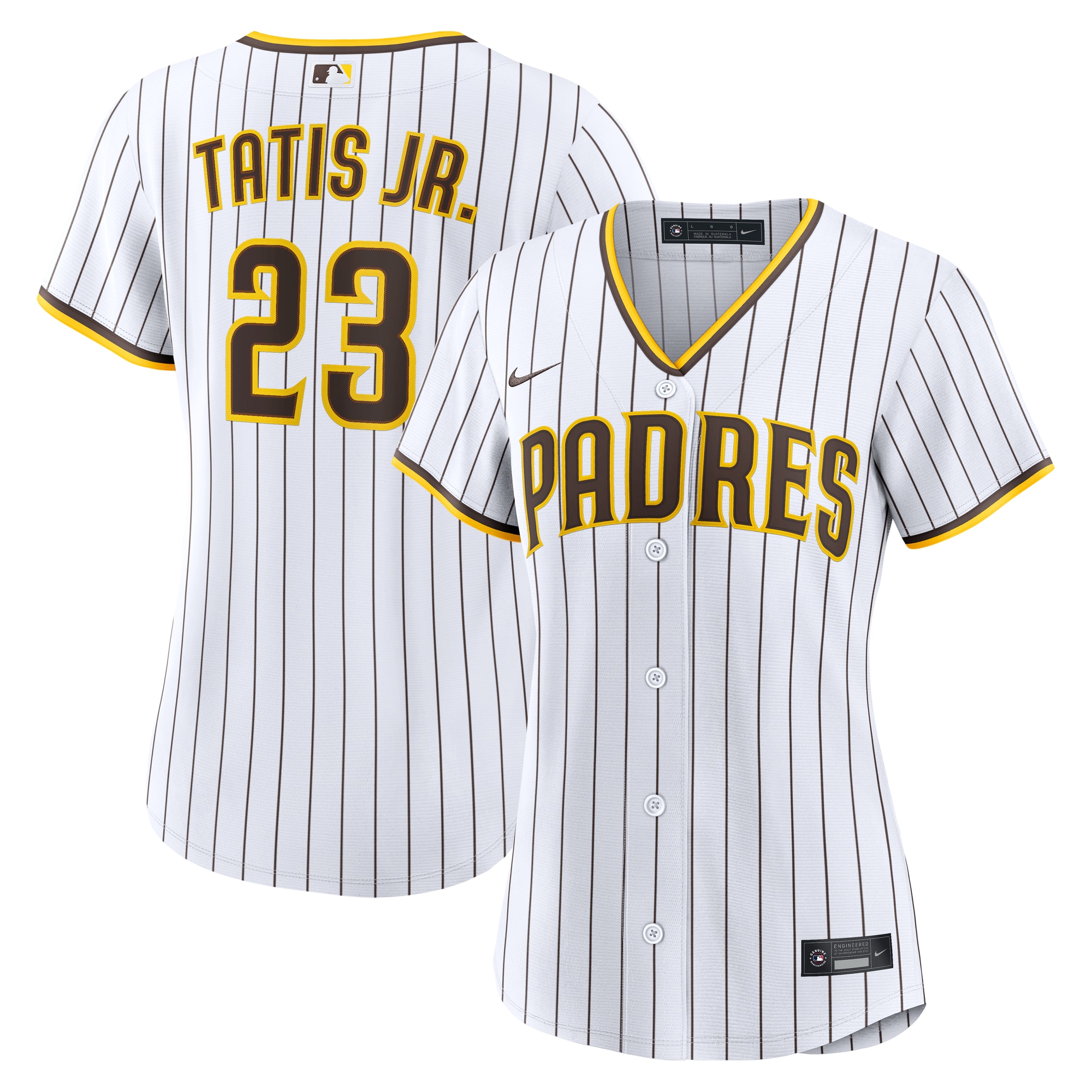 Fernando Tatis Jr. San Diego Padres Women's Home Jersey - White